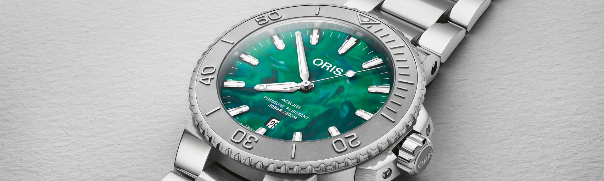 Oris aquis 39.5 online mint green