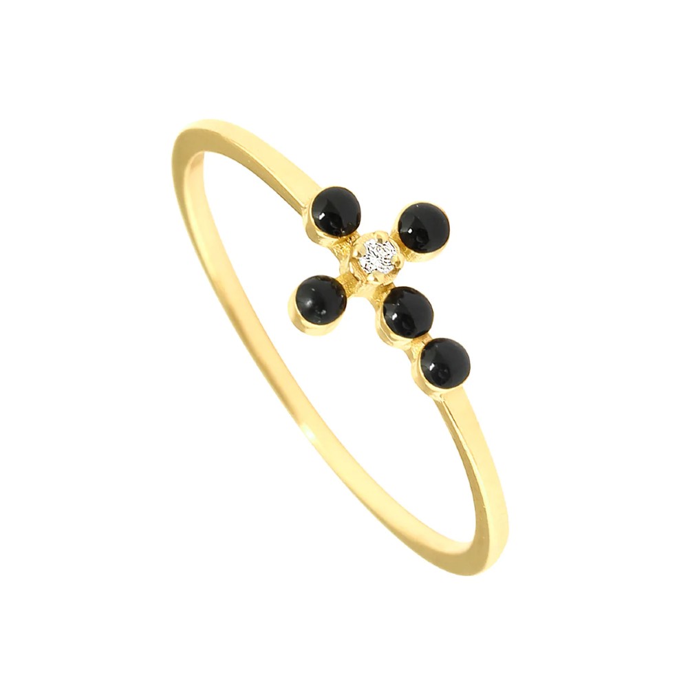 bague-noire-croix-perlee-diamant-or-jaune_b2cp001-or-jaune-noire-51-160450