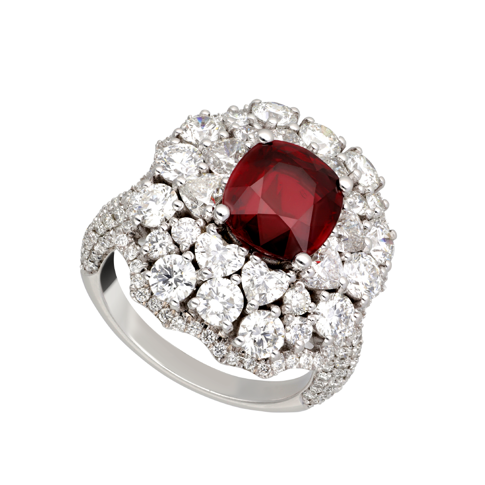 Bague rubis joaillerie hot sale