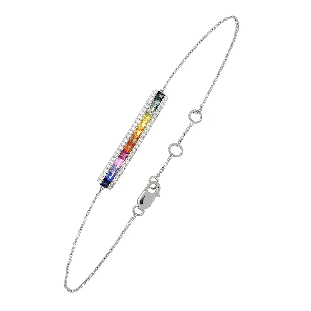 maier-bracelet-barette-saphirs-multicolores-diamants-or-blanc_5-29137-394996b4