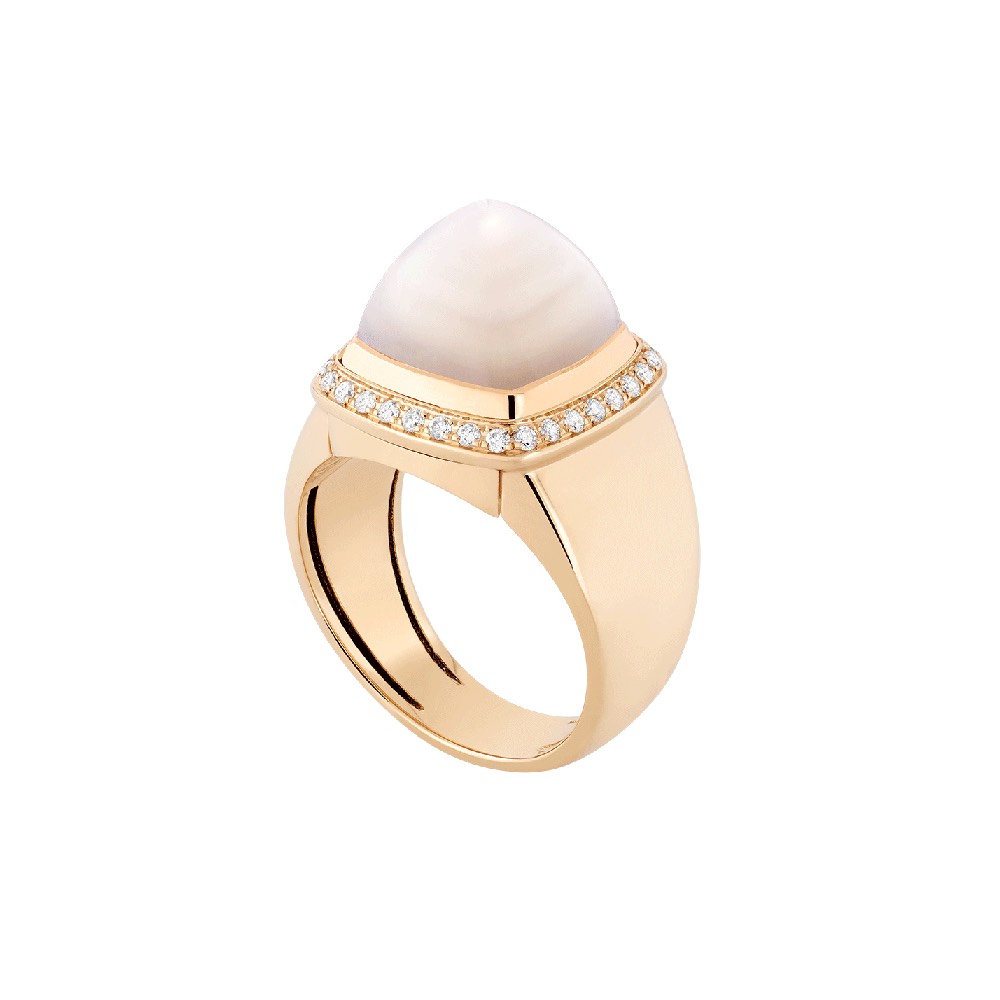 DIAMONDS PAIN DE SUCRE RING Ref 4B0863 4B0754 48 Fred MAIER