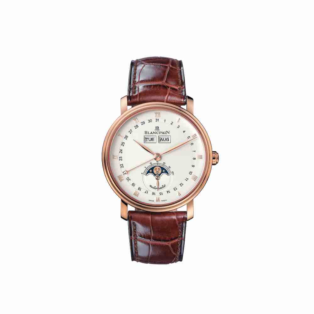 VILLERET QUANTI ME COMPLET Ref 6263 3642 55A Blancpain MAIER