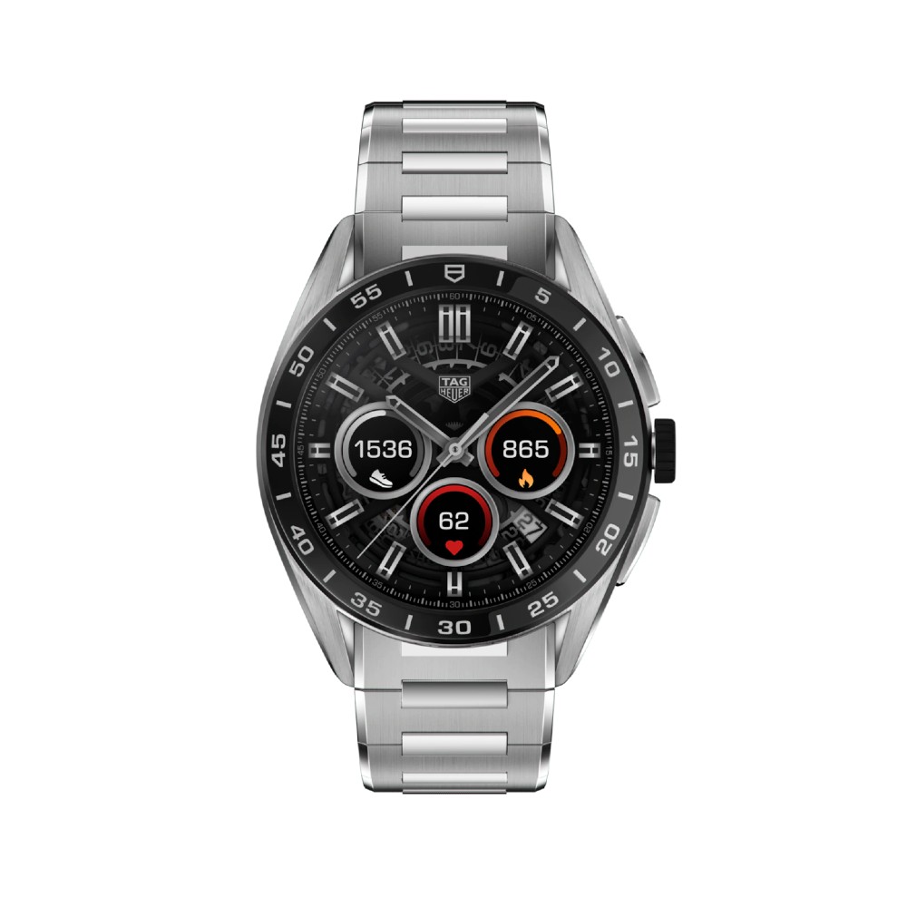 Montre connectee tag heuer hot sale