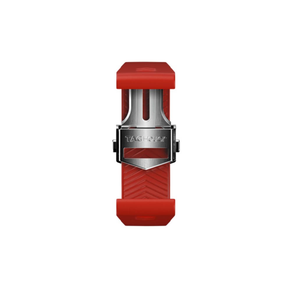 Tag heuer red hot sale rubber strap