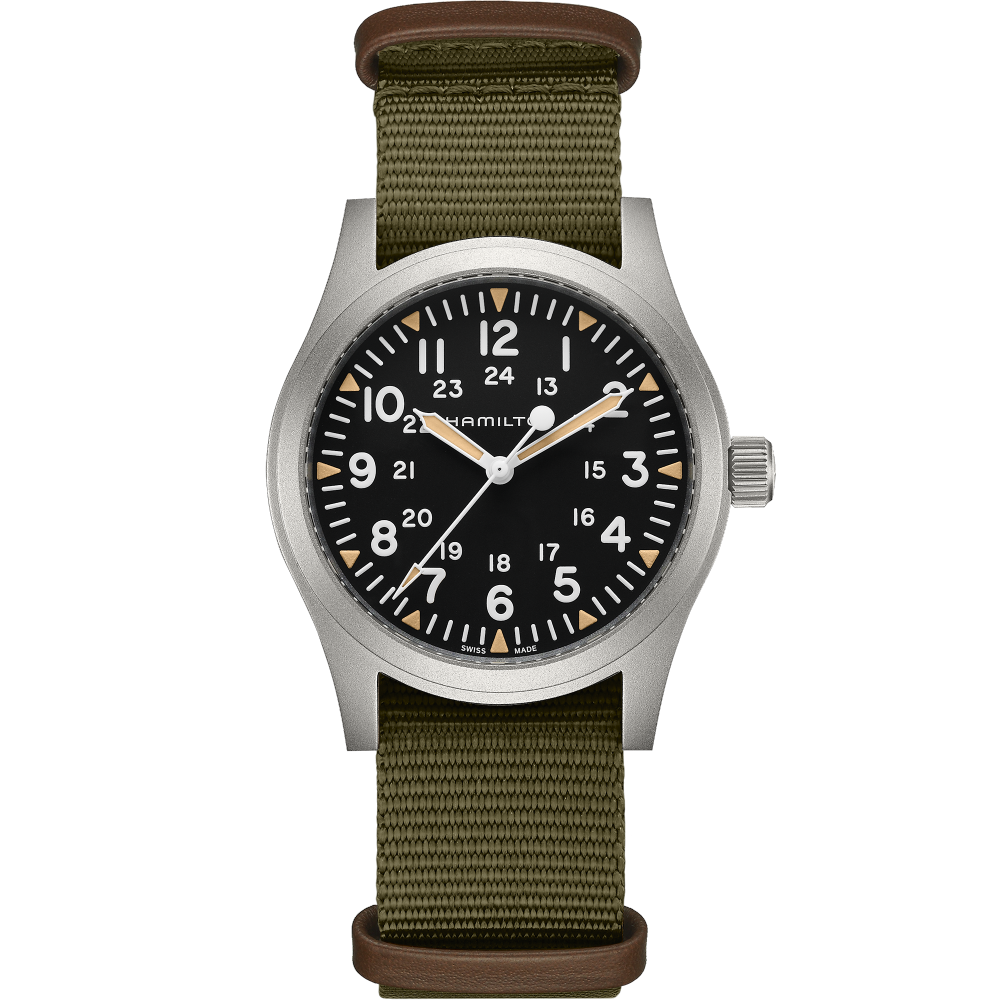 Khaki Field Quartz 38 mm Ref H69401930 Hamilton MAIER