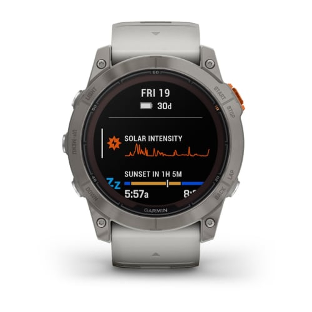 Reloj Garmin Fenix 7S Zafiro Solar – Bikecornermx