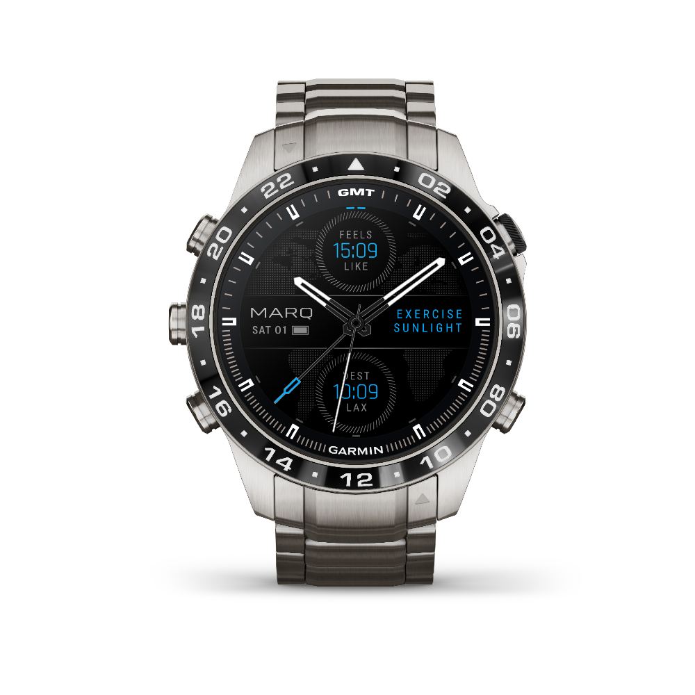 MONTRE CONNECTEE HOMME MARQ CAPTAIN GARMIN – Bijouterie Maxime