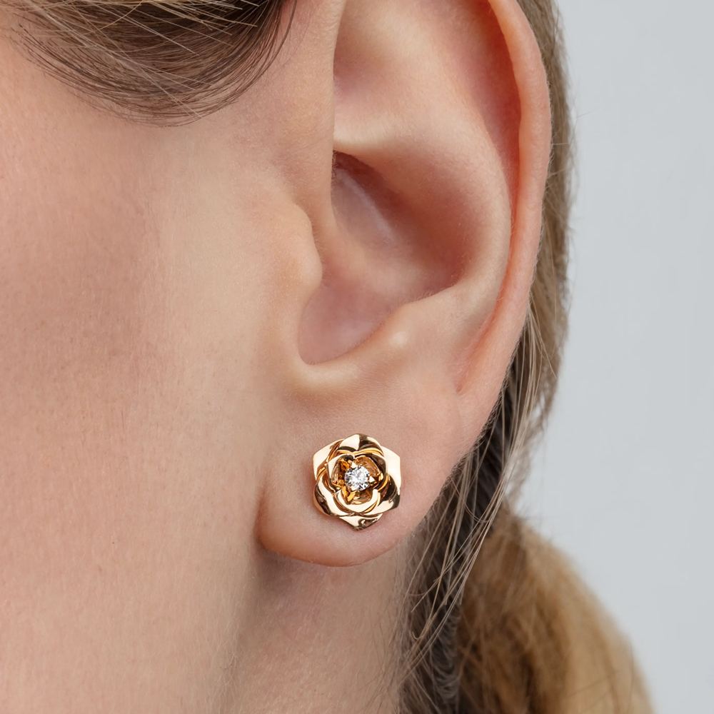 BOUCLES D OREILLES PIAGET ROSE Ref G38U0043 Piaget MAIER