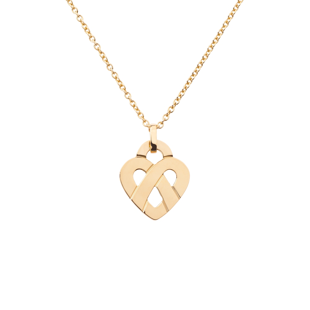 INTERLACED HEART NECKLACE Ref 728654 Poiray MAIER