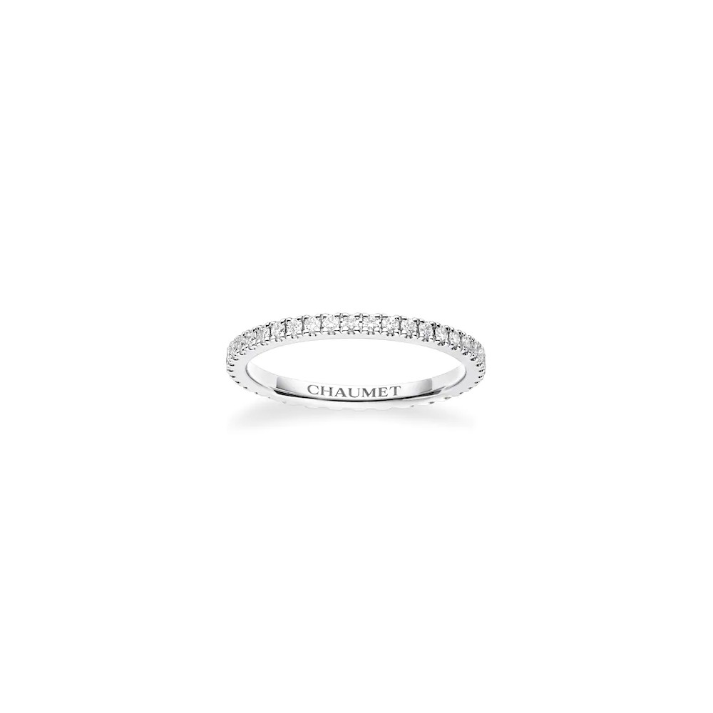 LES TERNELLES DE CHAUMET PAV ES WEDDING BAND Ref 083278