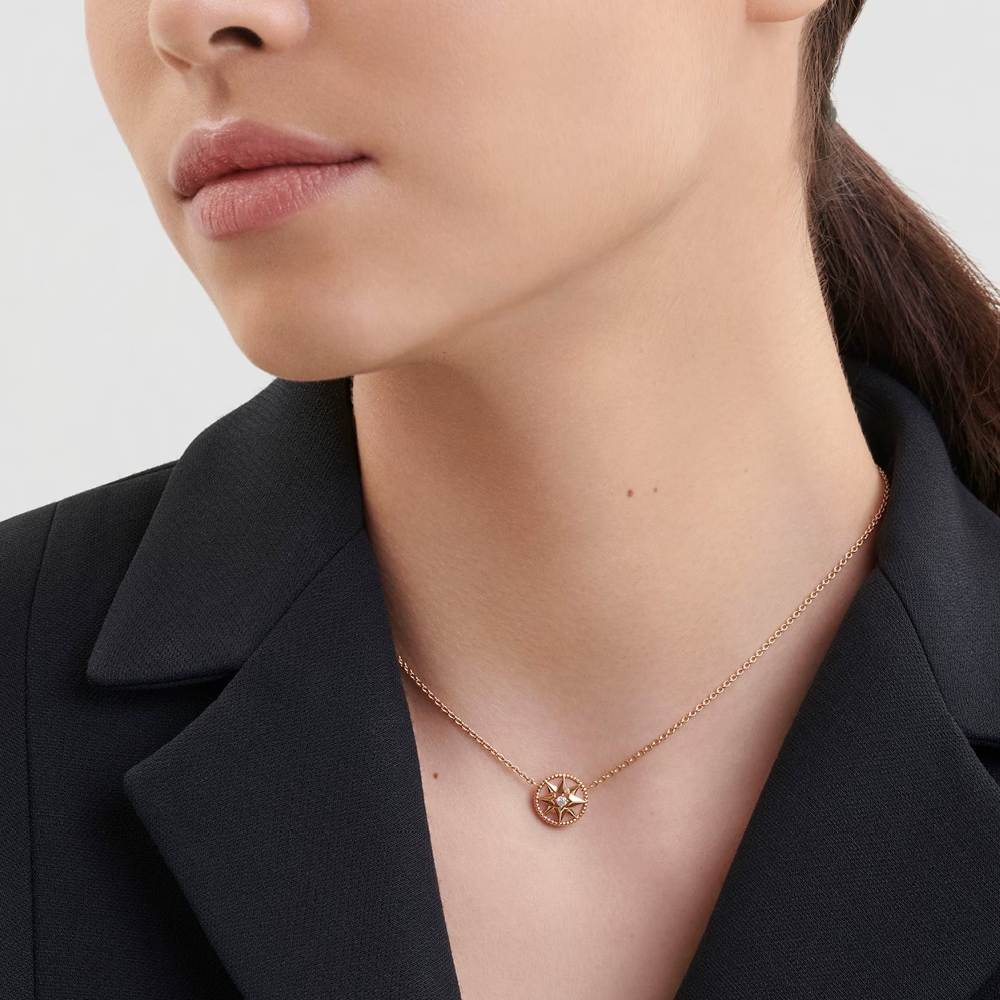 Dior rose deals des vents necklaces