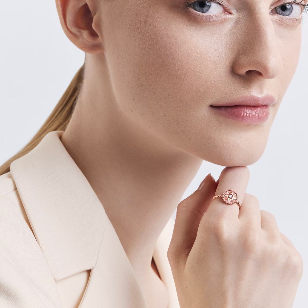 Bague rose des vents dior hotsell