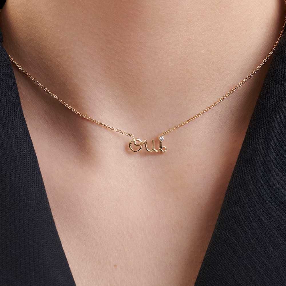 Dior hot sale oui necklace