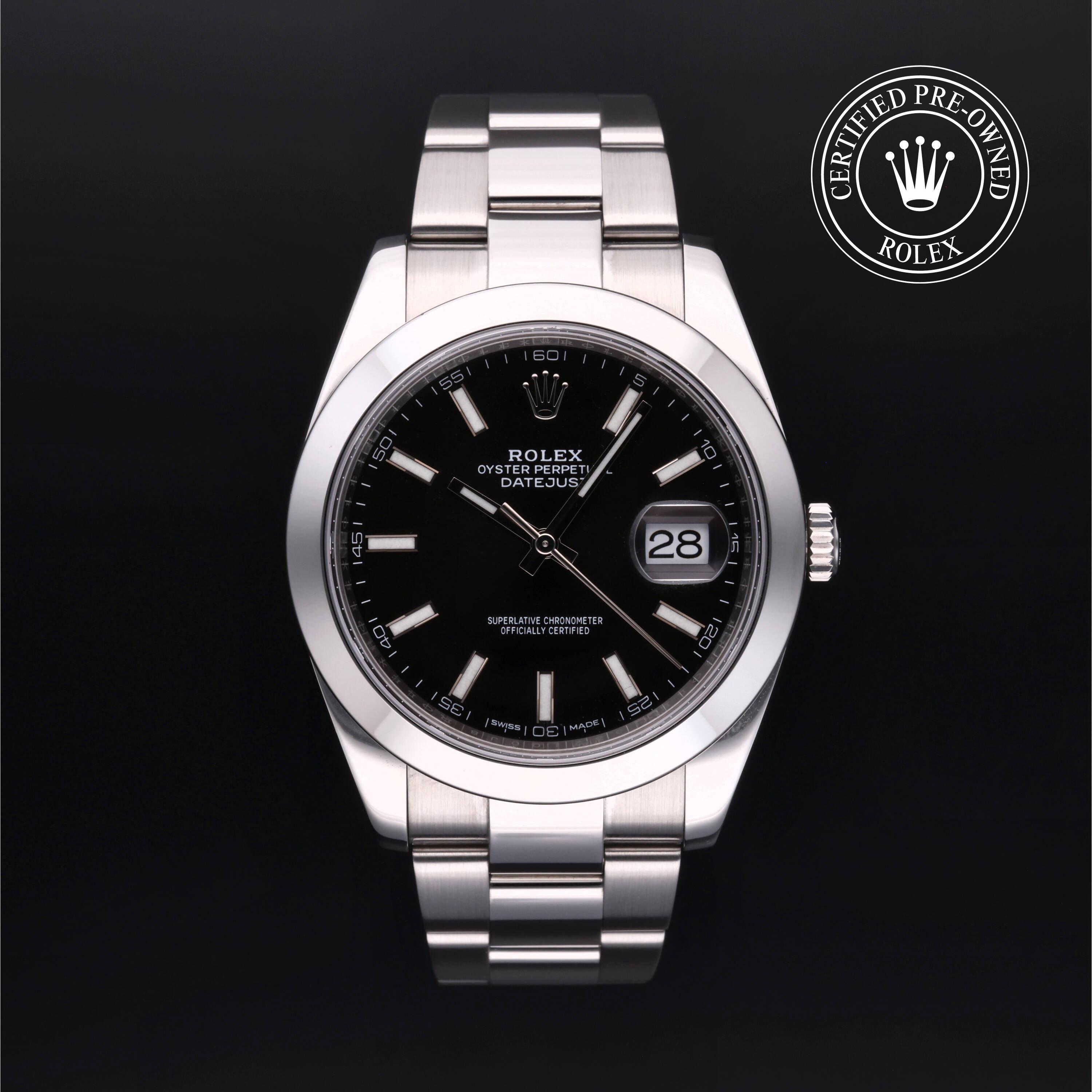 Rolex Certified Pre Owned Datejust 41 2018, 41 mm, Acier