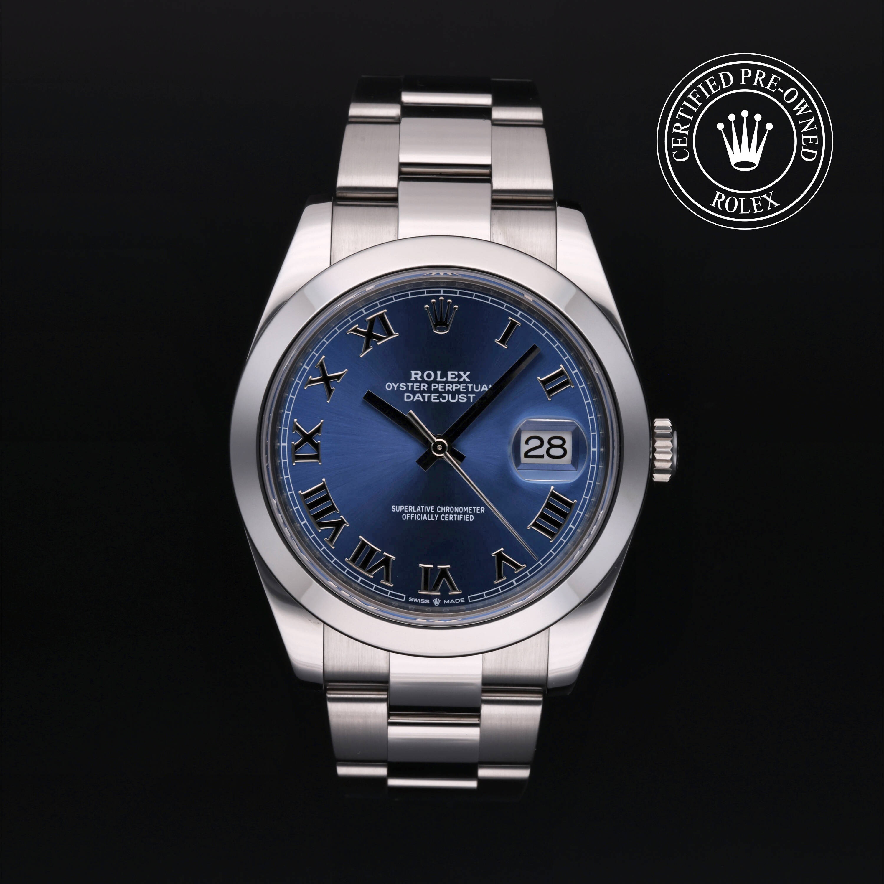 Rolex Certified Pre Owned Datejust 41 2020, 41 mm, Acier