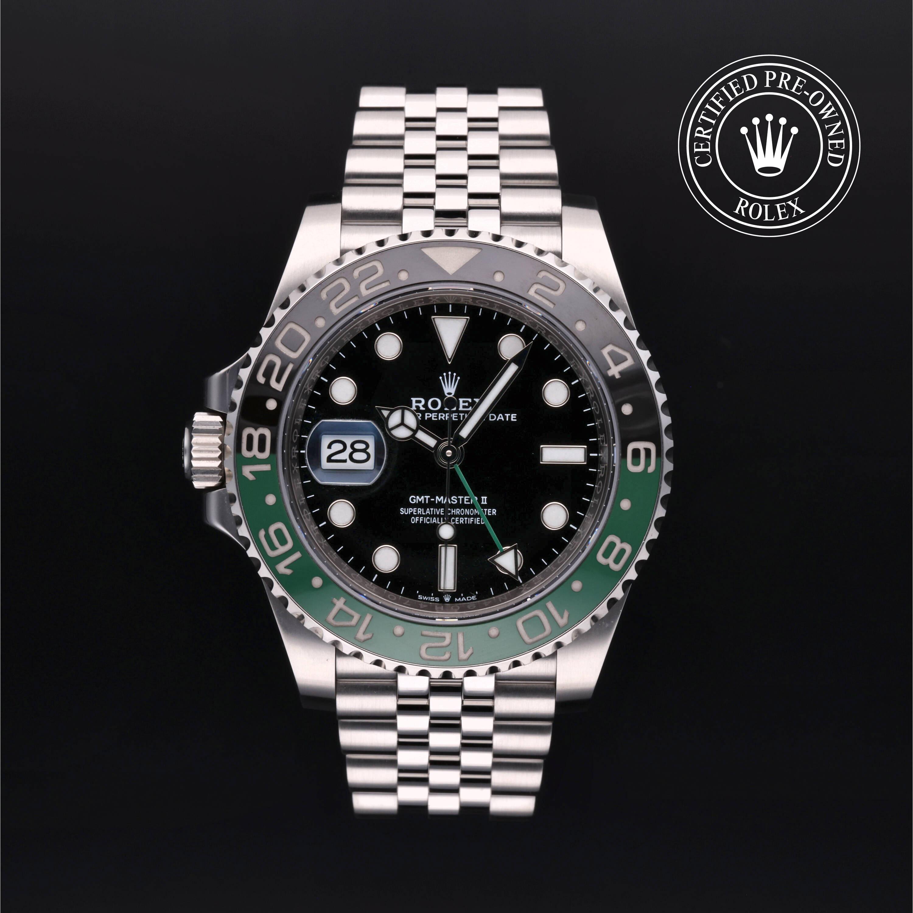 Rolex Certified Pre Owned GMT‑Master II 2024, 40 mm, Acier