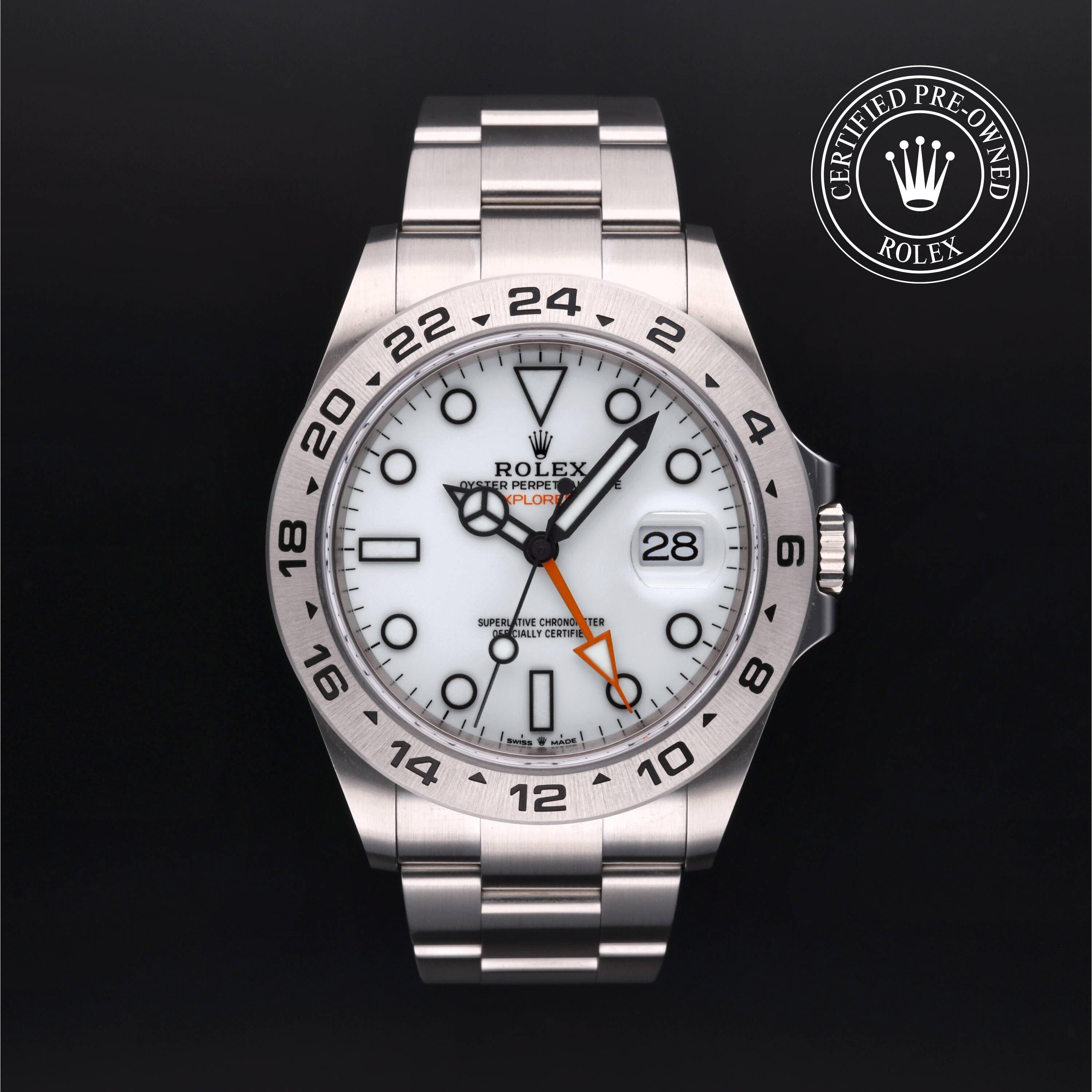 Rolex Certified Pre Owned Explorer II 2023, 42 mm, Steel