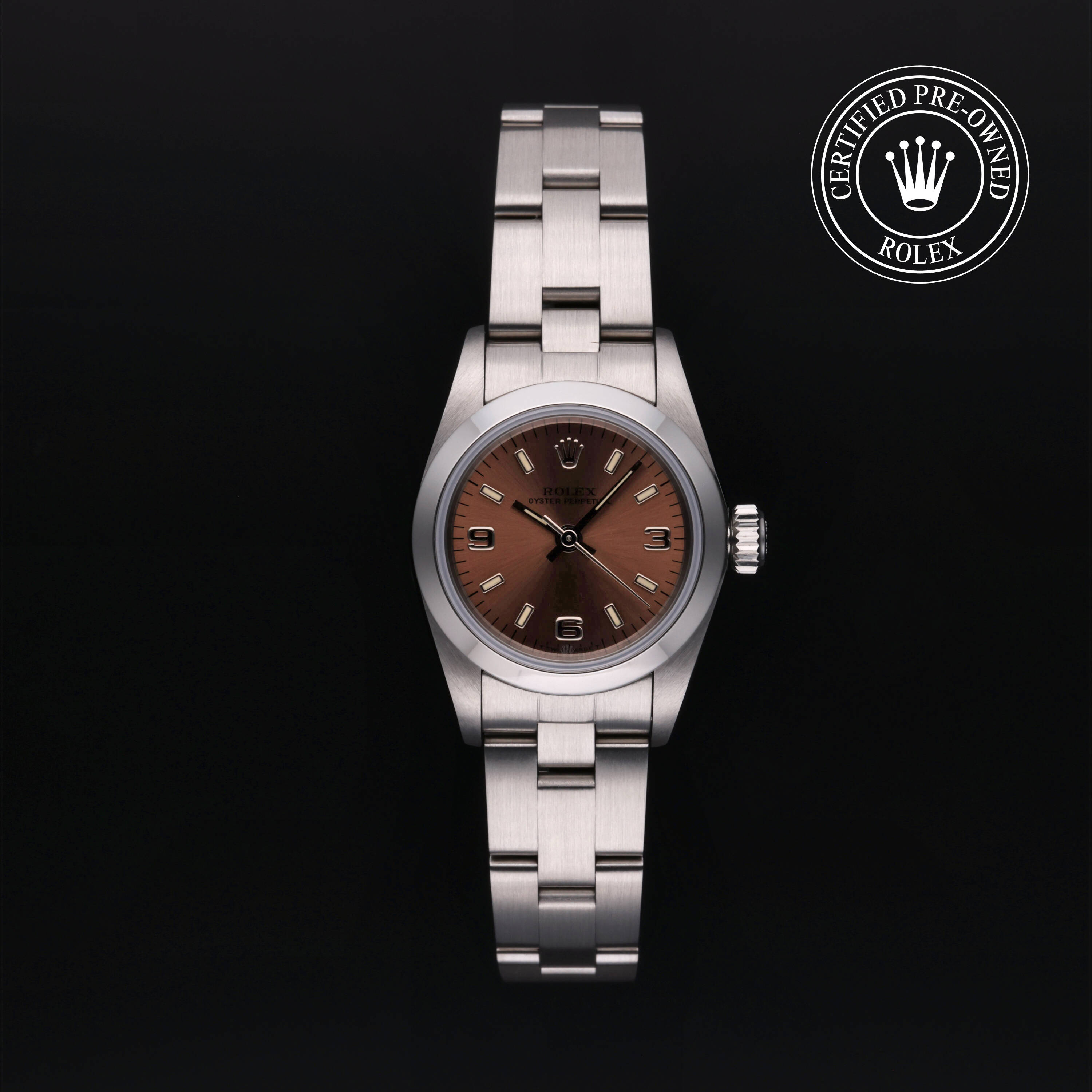 Rolex Certified Pre Owned Oyster Perpetual 24 1997, 24 mm, Steel