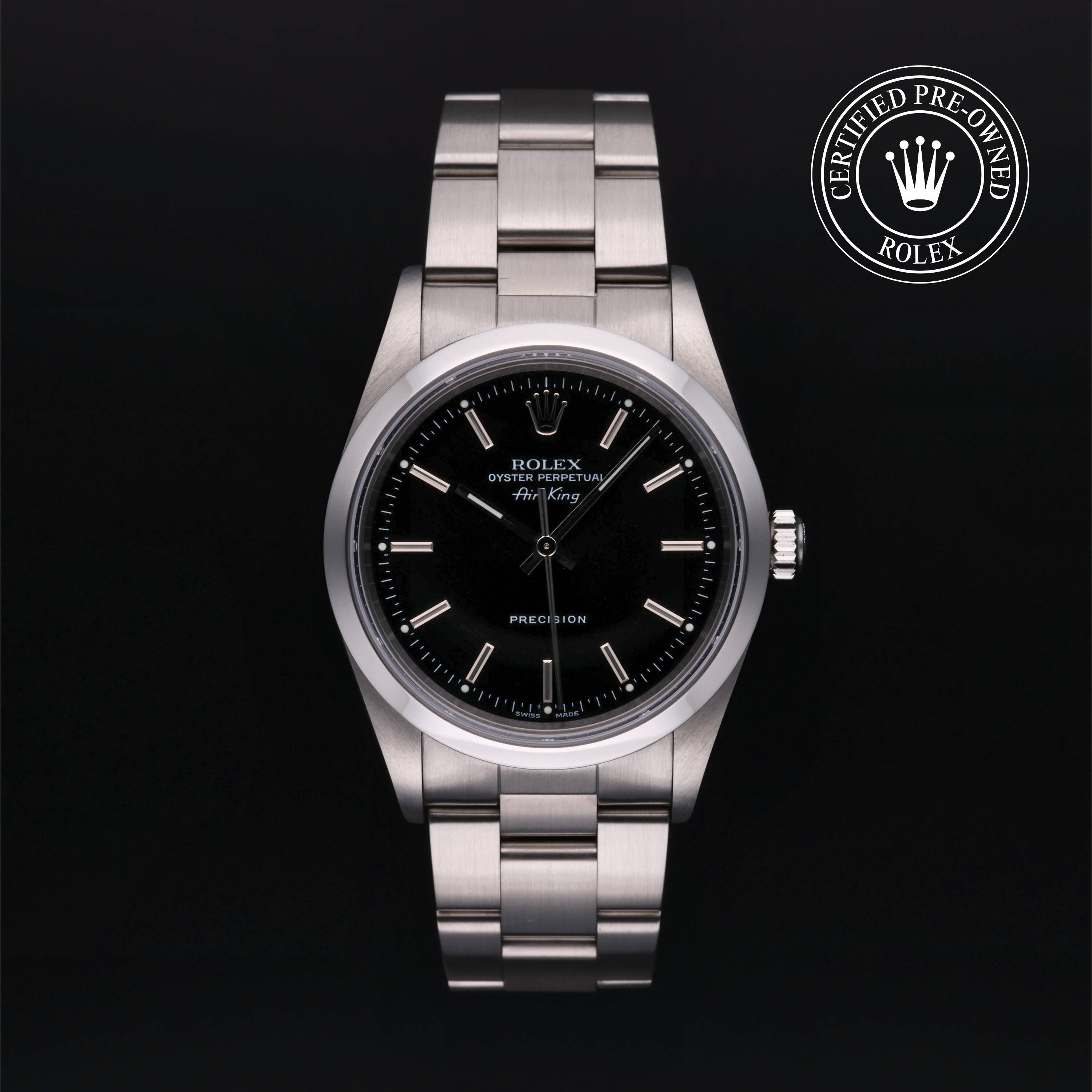 Rolex Certified Pre Owned Oyster Perpetual  34 2000, 34 mm, Steel