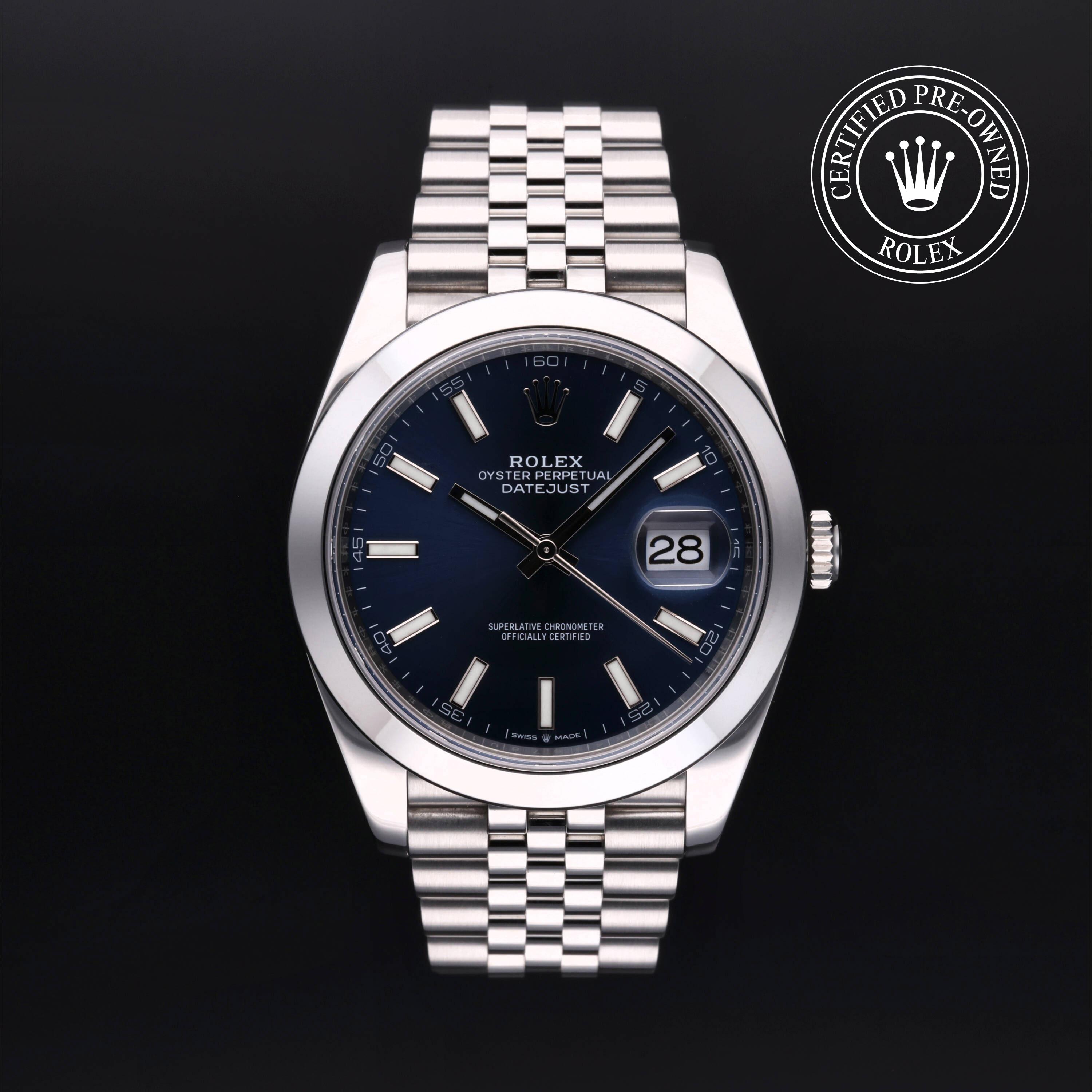 Rolex Certified Pre Owned Datejust 41 2021, 41 mm, Acier