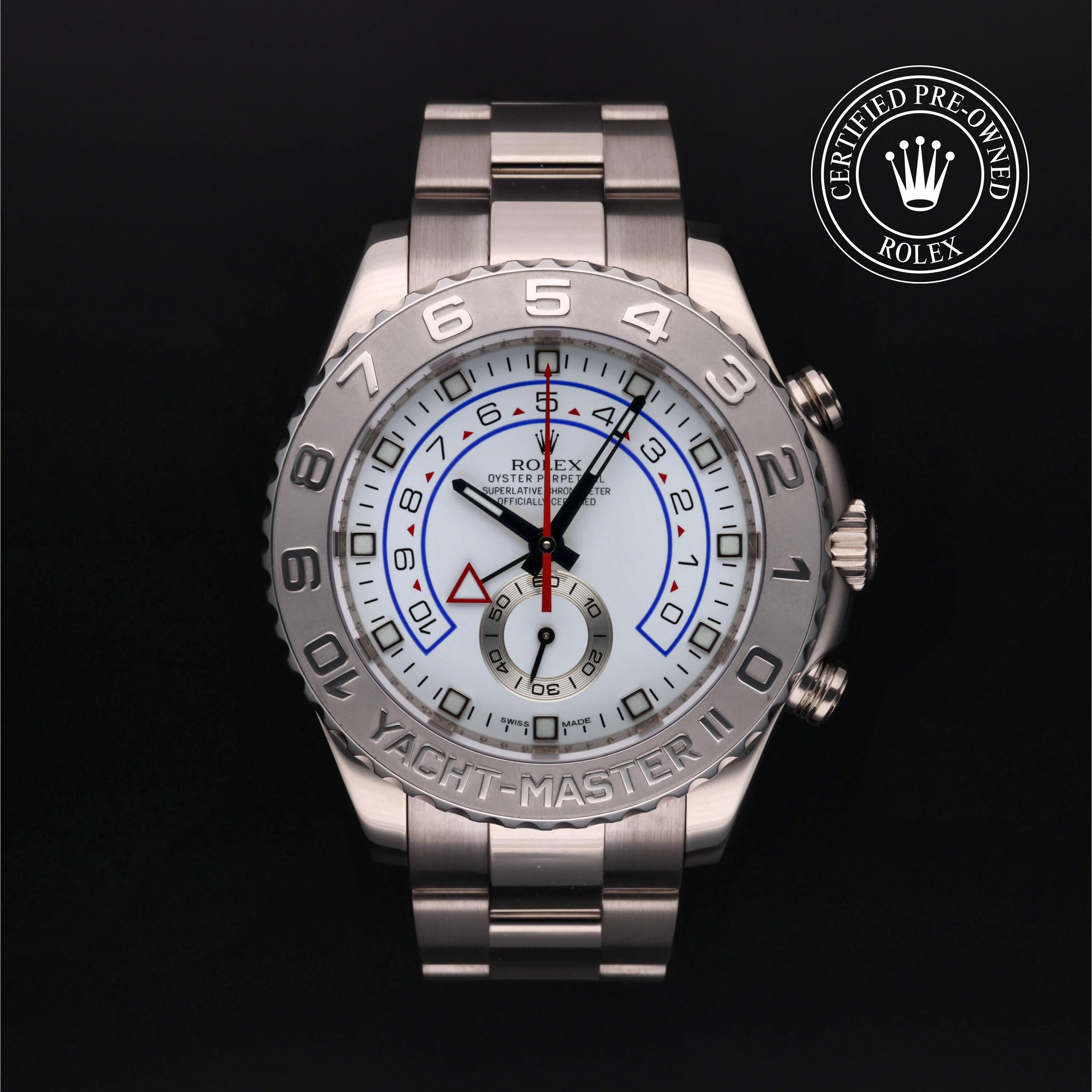 Rolex Certified Pre Owned Yacht-Master II 2012, 44 mm, Or et Platine (Bimatière)