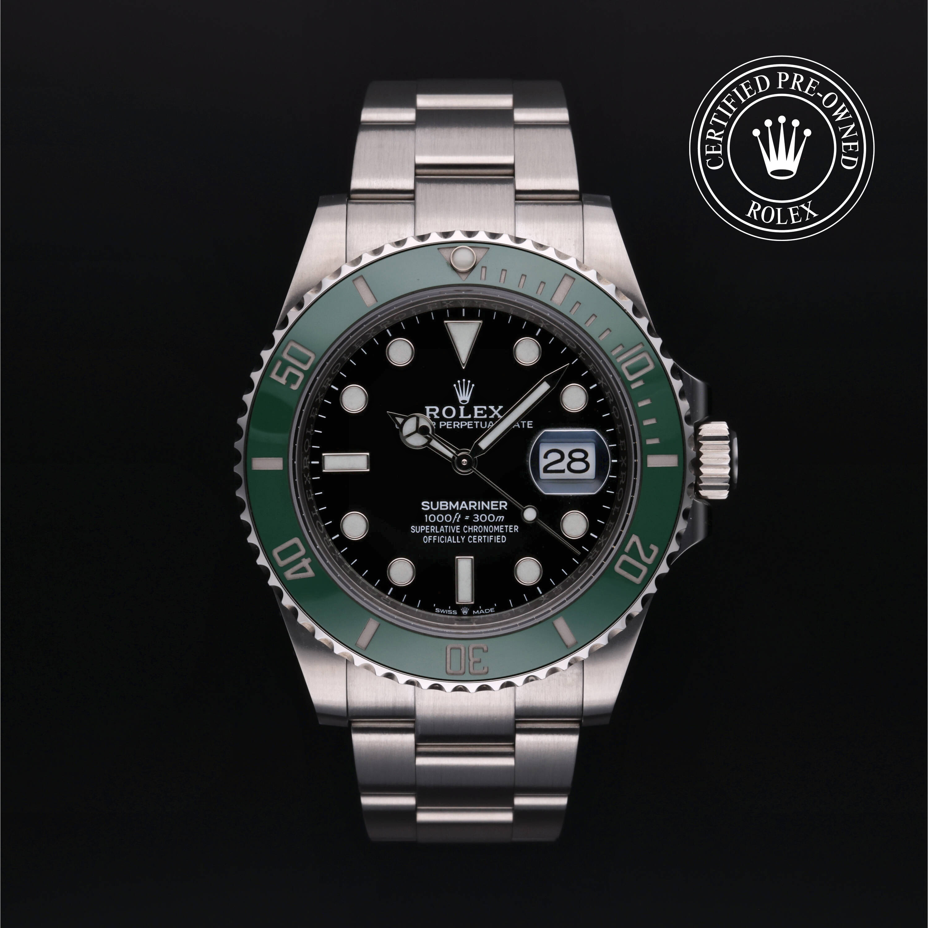 Rolex Certified Pre Owned Submariner Date 2021, 41 mm, Steel
