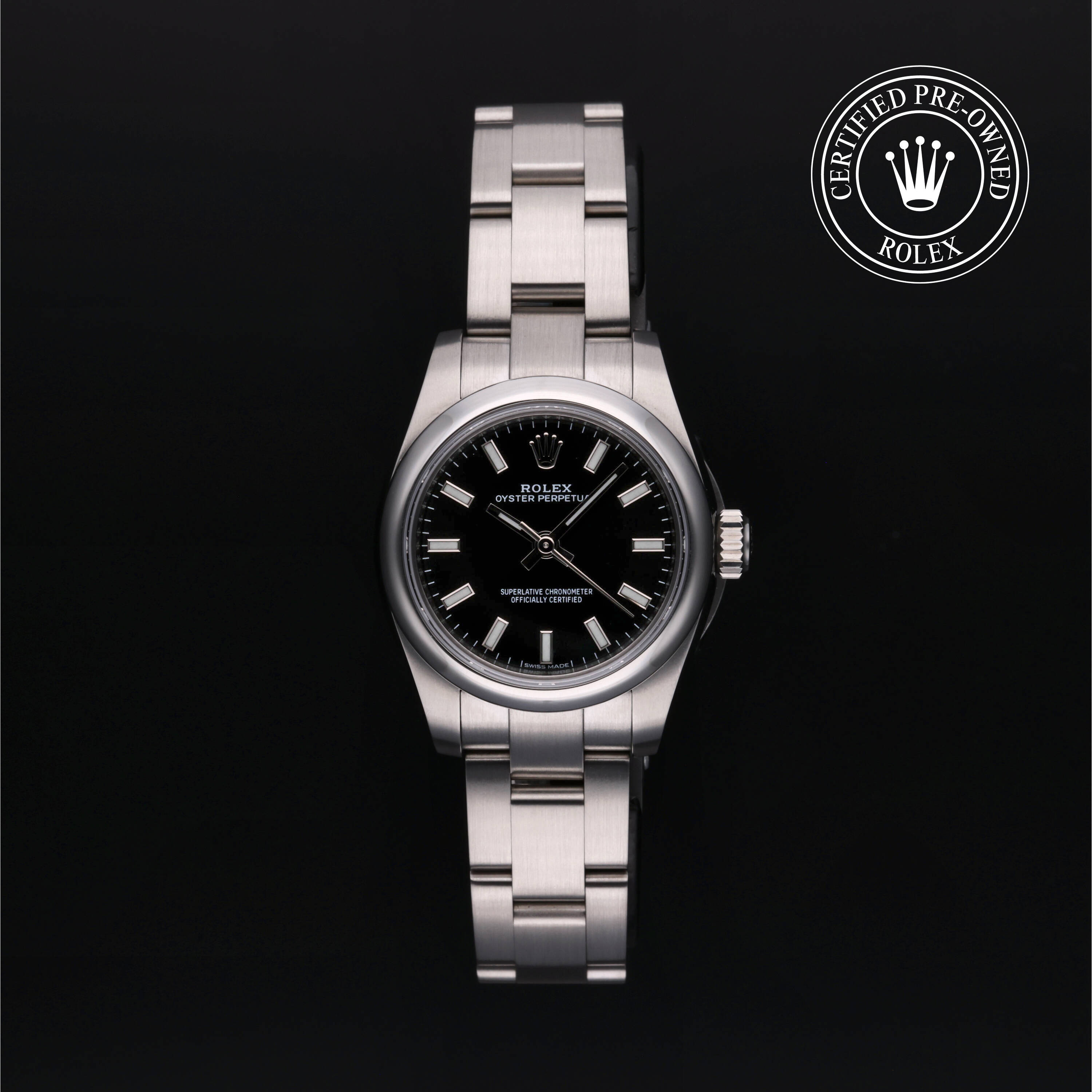 Rolex Certified Pre Owned Oyster Perpetual 26 2020, 26 mm, Steel
