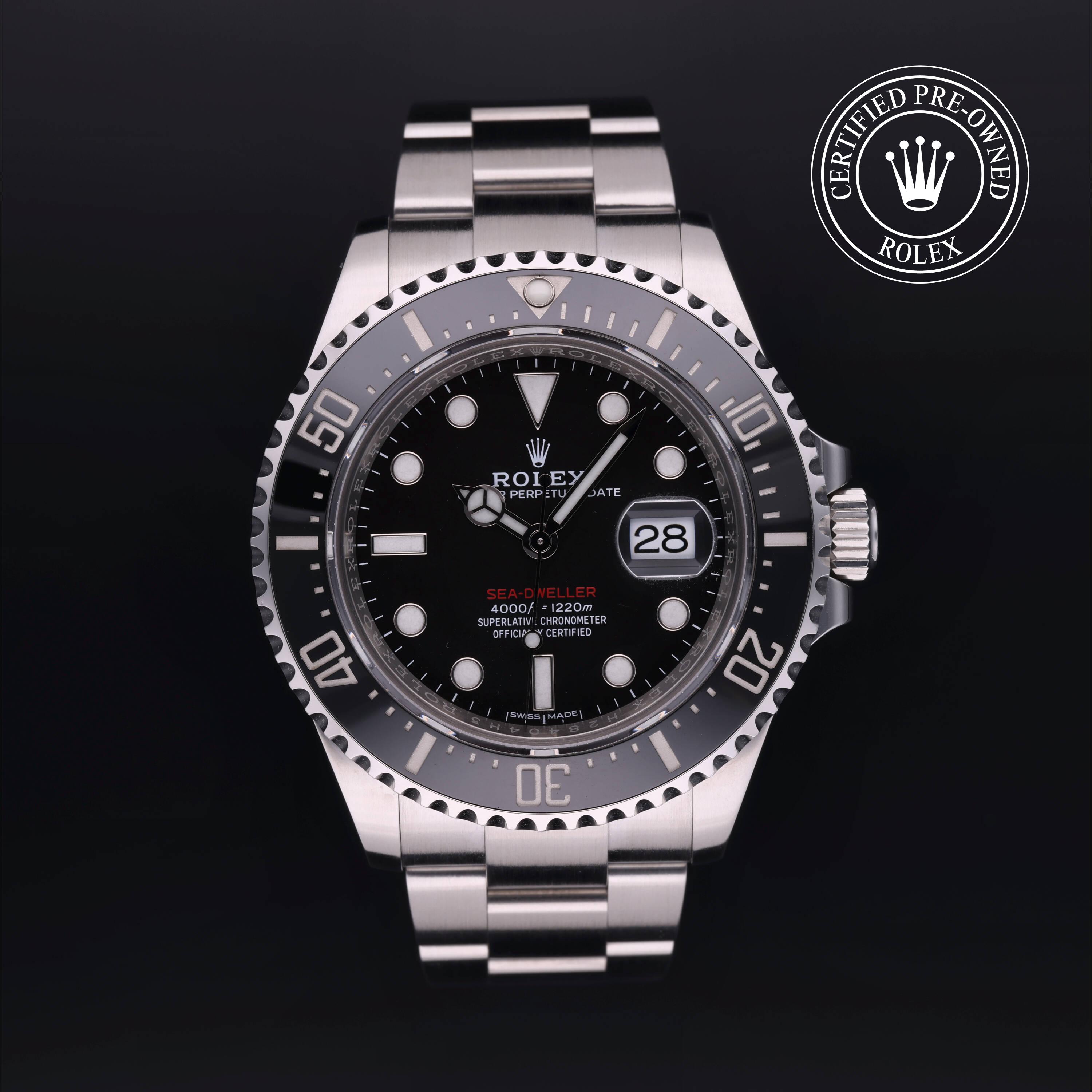 Rolex Certified Pre Owned Sea-Dweller 2018, 43 mm, Steel