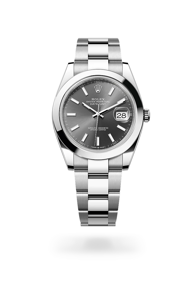 Rolex Datejust 41 Oyster, 41 mm, acier Oystersteel