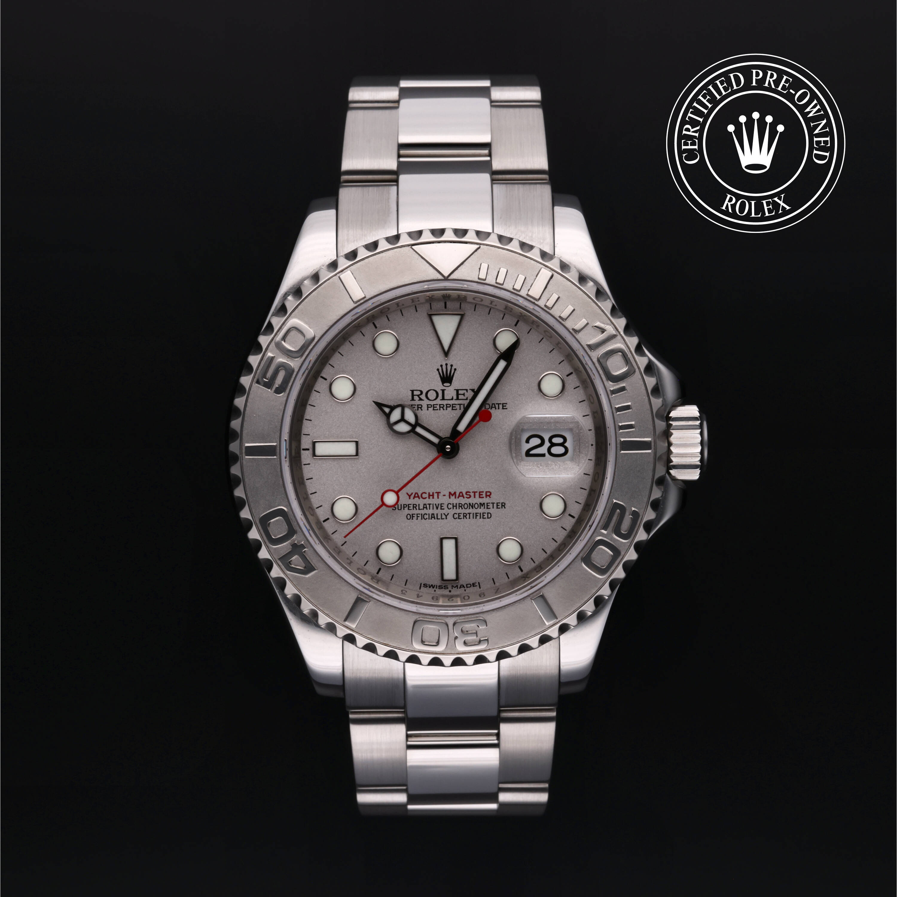 Rolex Certified Pre Owned Yacht-Master 40 2007, 40 mm, Rolesium Platinum