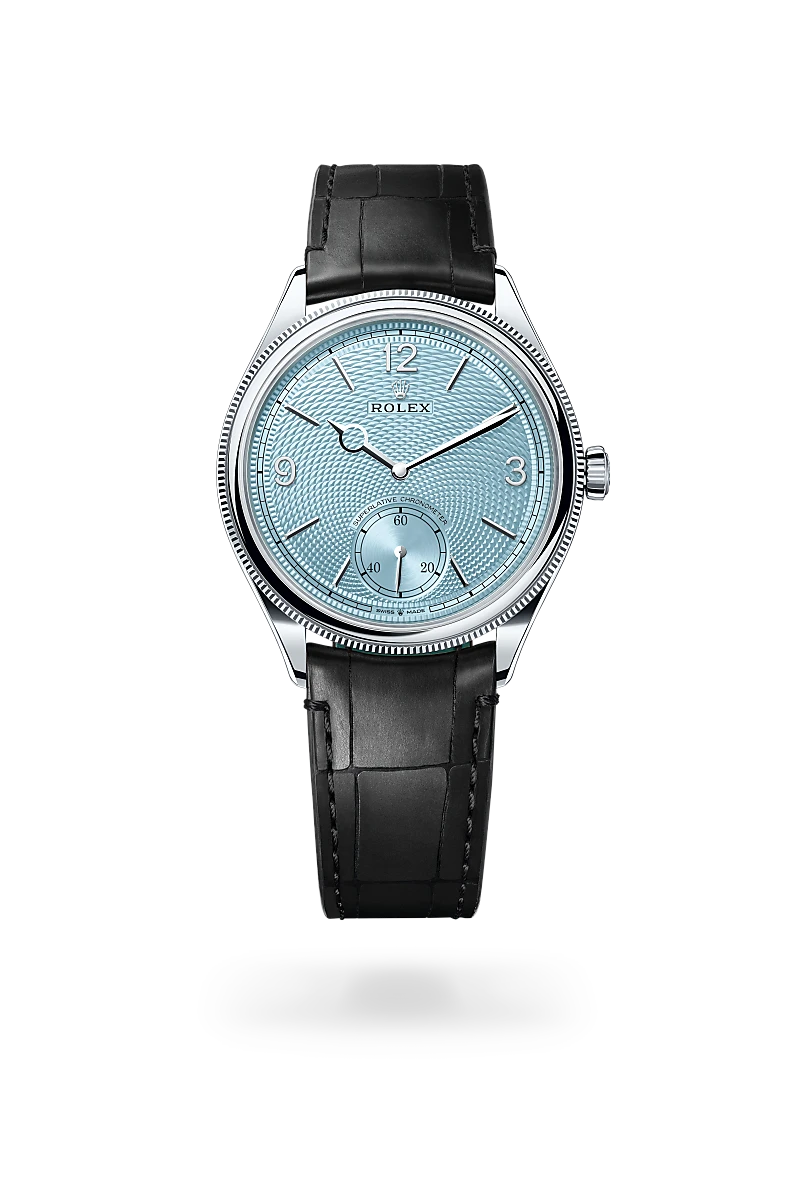 Rolex 1908 39 mm, platine, finition polie
