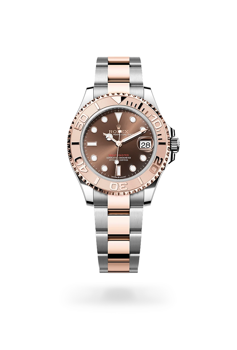 Rolex Yacht-Master 37 Oyster, 37 mm, acier Oystersteel et or Everose
