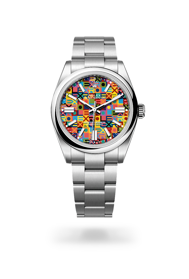 Rolex Oyster Perpetual 41 Oyster, 41 mm, acier Oystersteel