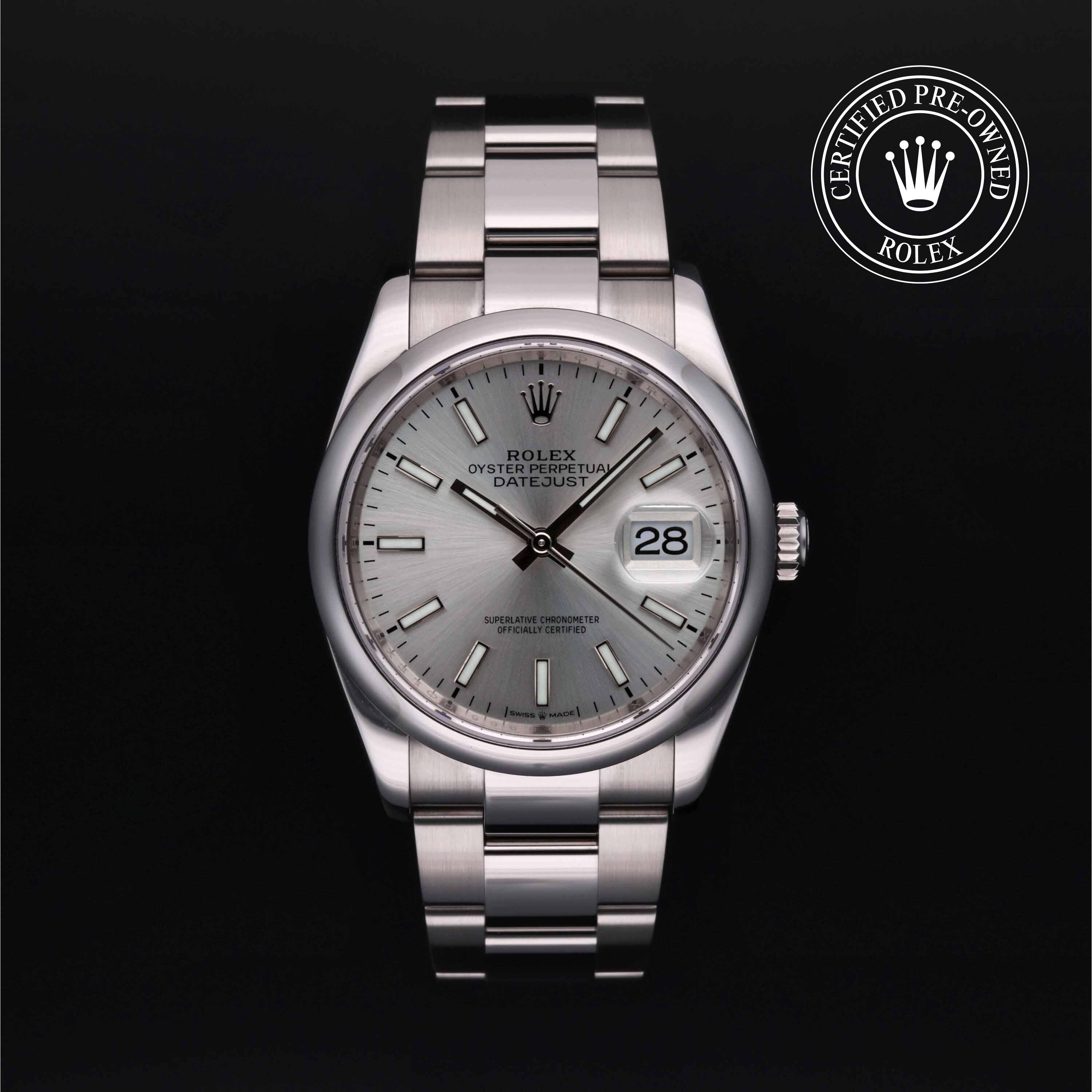 Rolex Certified Pre Owned Datejust 36 2023, 36 mm, Steel