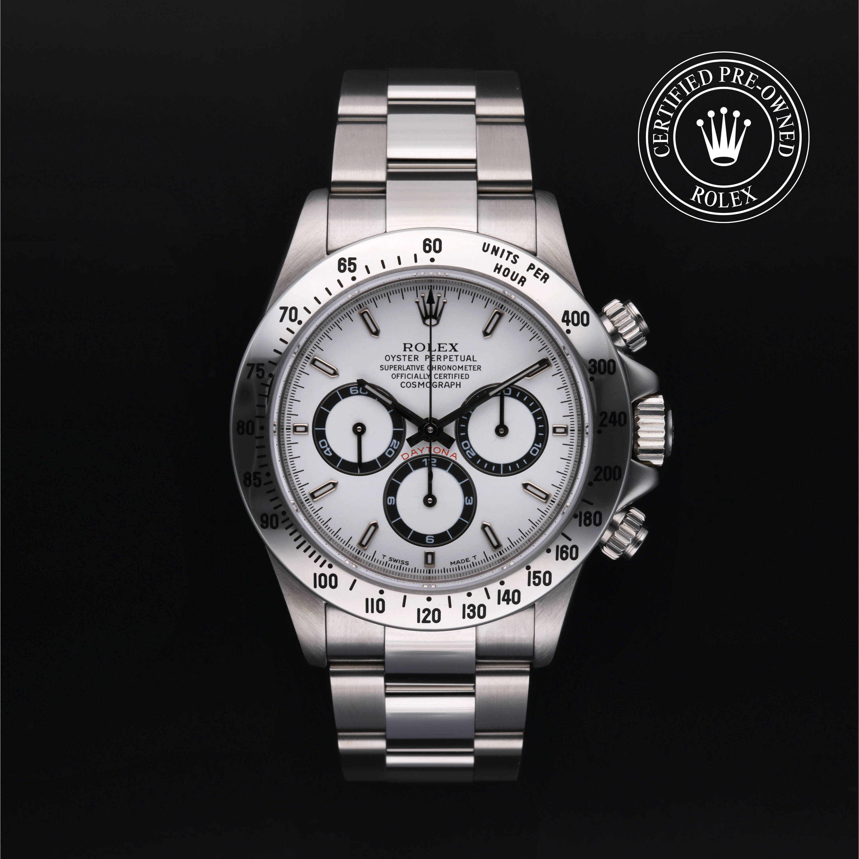 Rolex Certified Pre Owned Cosmograph Daytona 1996, 40 mm, Steel