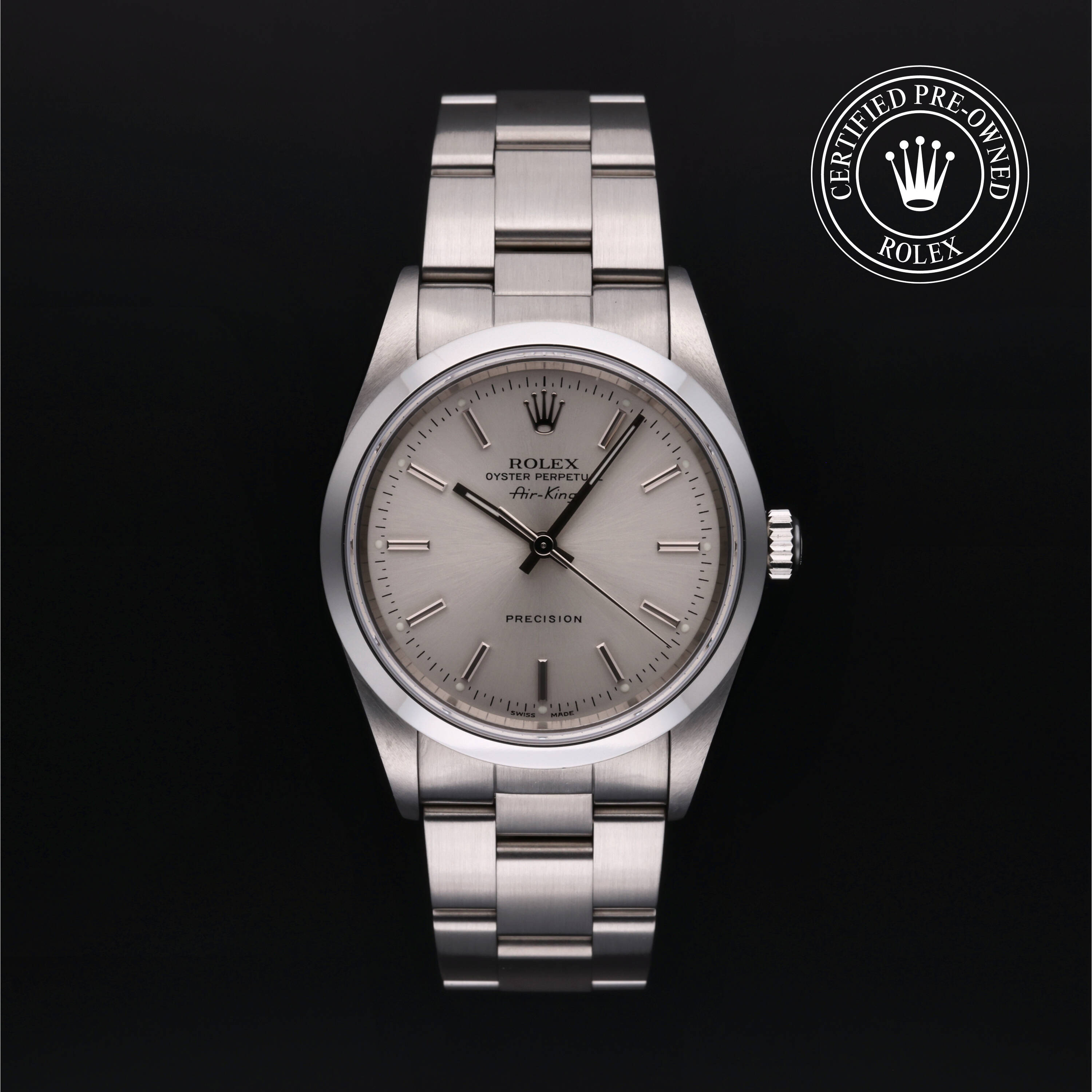 Rolex Certified Pre Owned Oyster Perpetual  34 2000, 34 mm, Steel