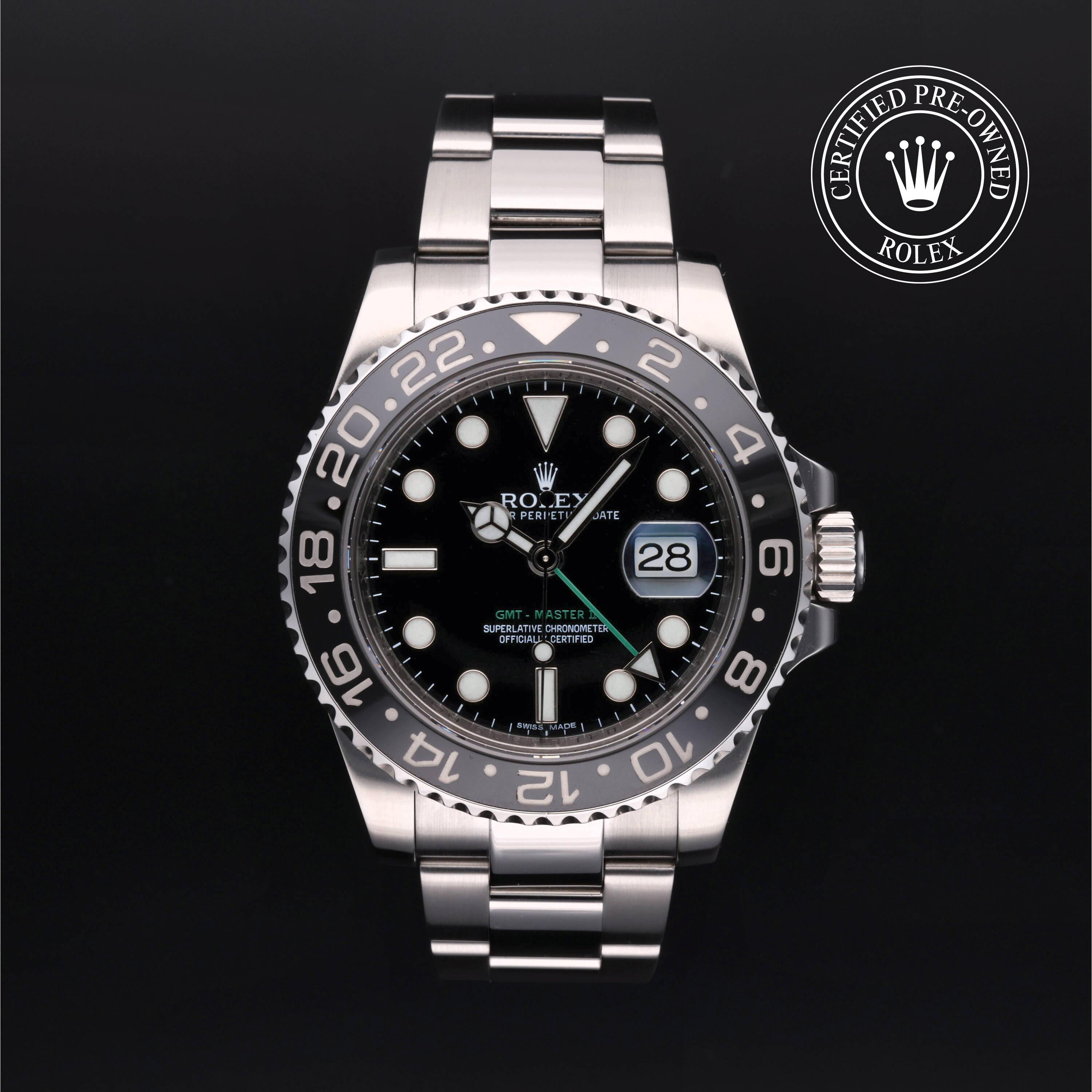 Rolex Certified Pre Owned GMT-Master II 2011, 40 mm, Acier