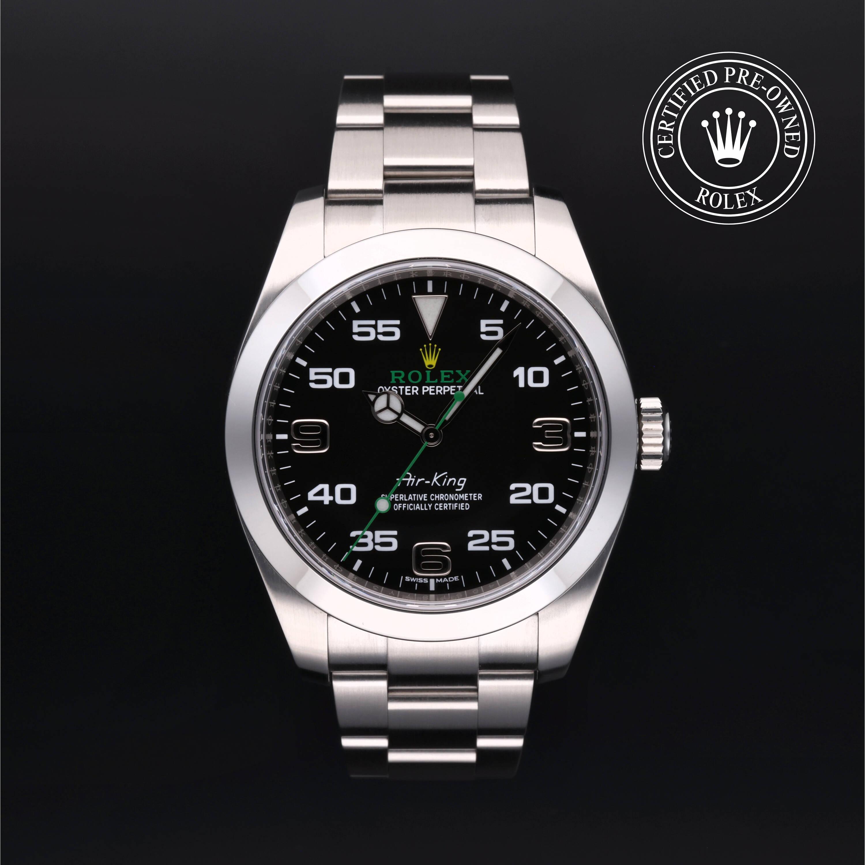 Rolex Certified Pre Owned Air-King 2019, 40 mm, Acier