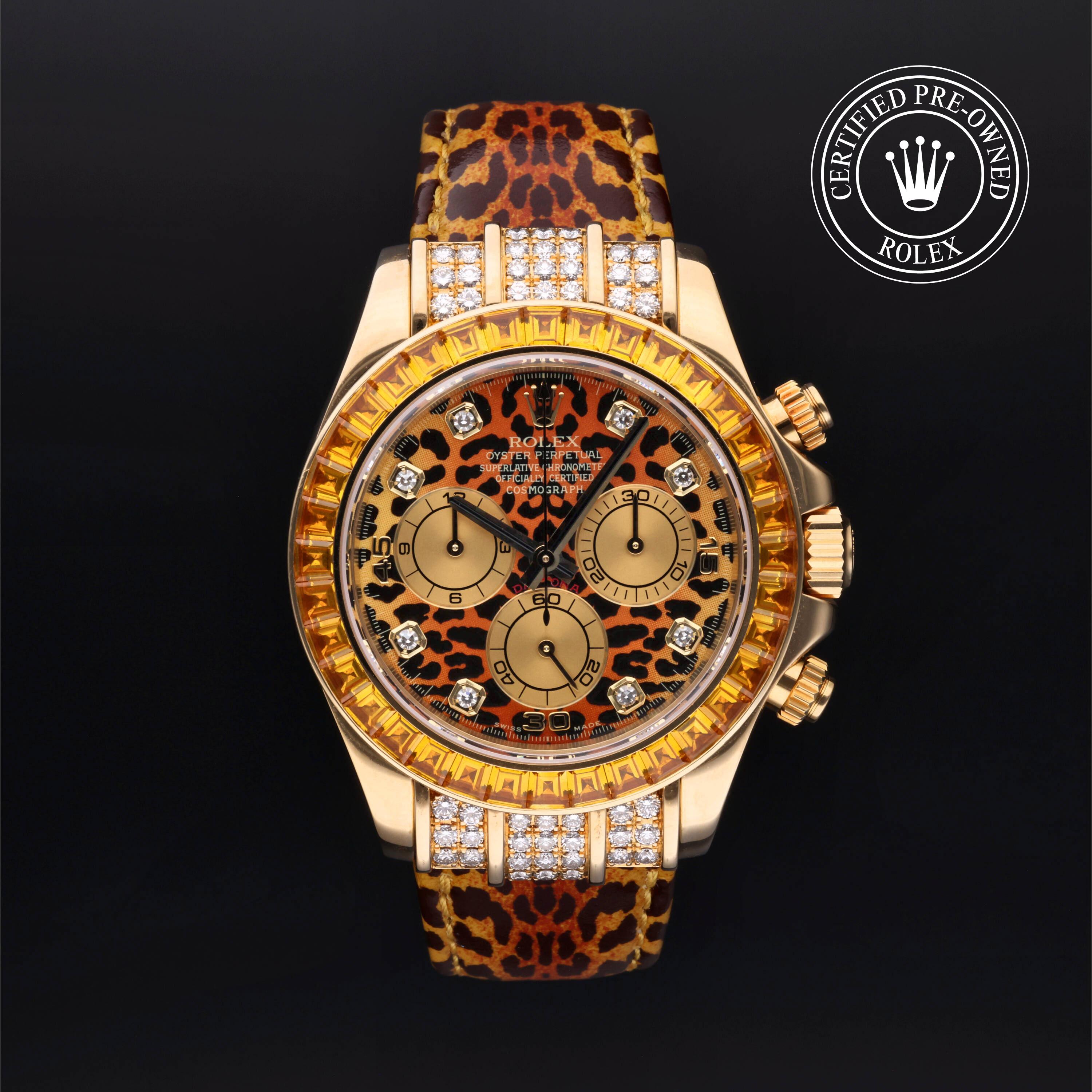 Rolex Certified Pre Owned Cosmograph Daytona 2004, 40 mm, Gold 18 Carat Yellow