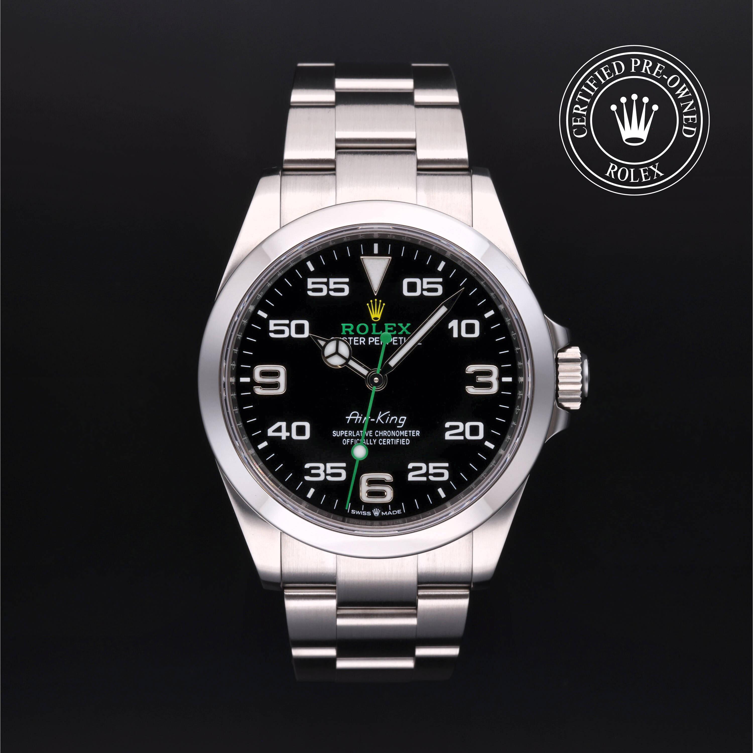Rolex Certified Pre Owned Air-King 2022, 40 mm, Acier