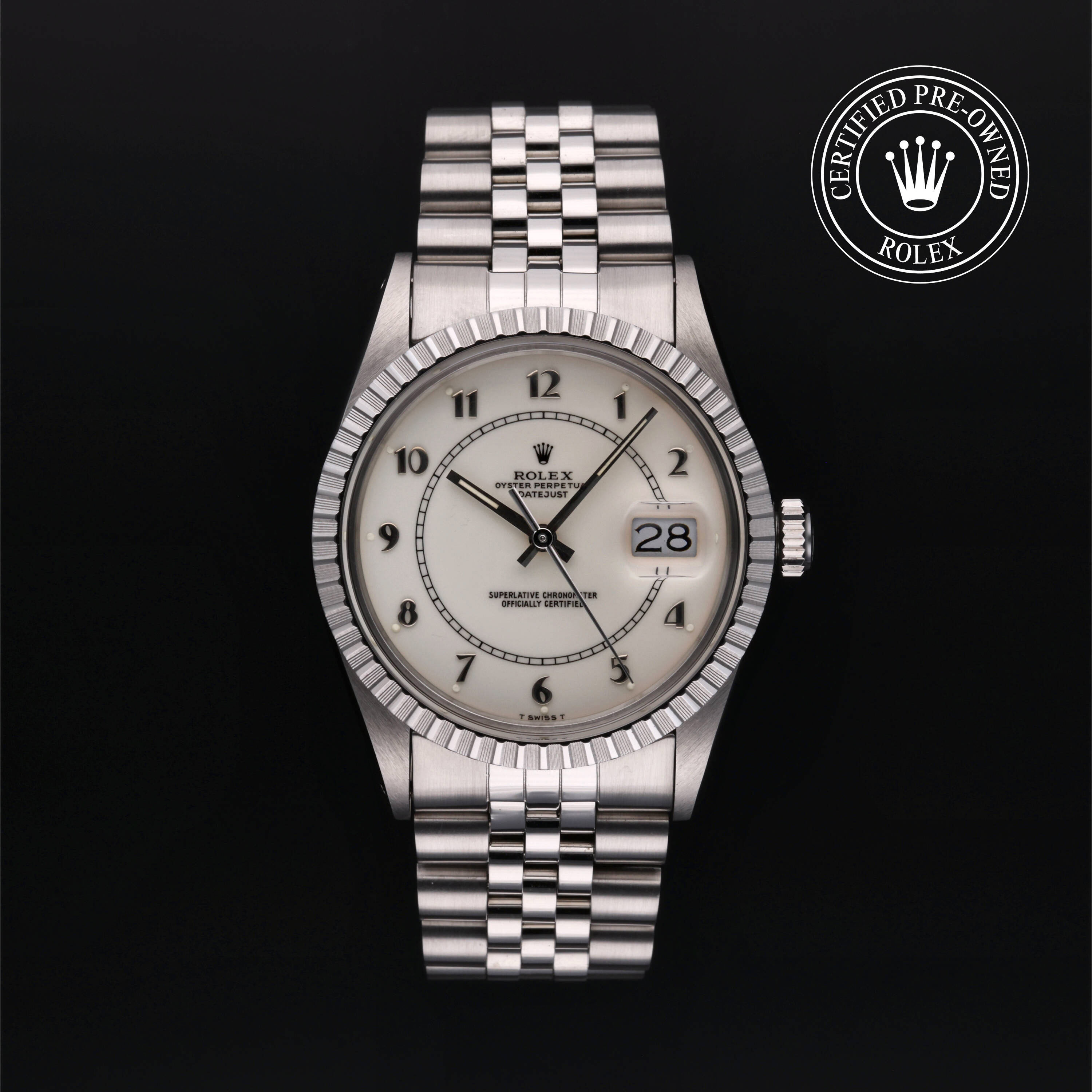 Rolex Certified Pre Owned Datejust 36 1982, 36 mm, Acier