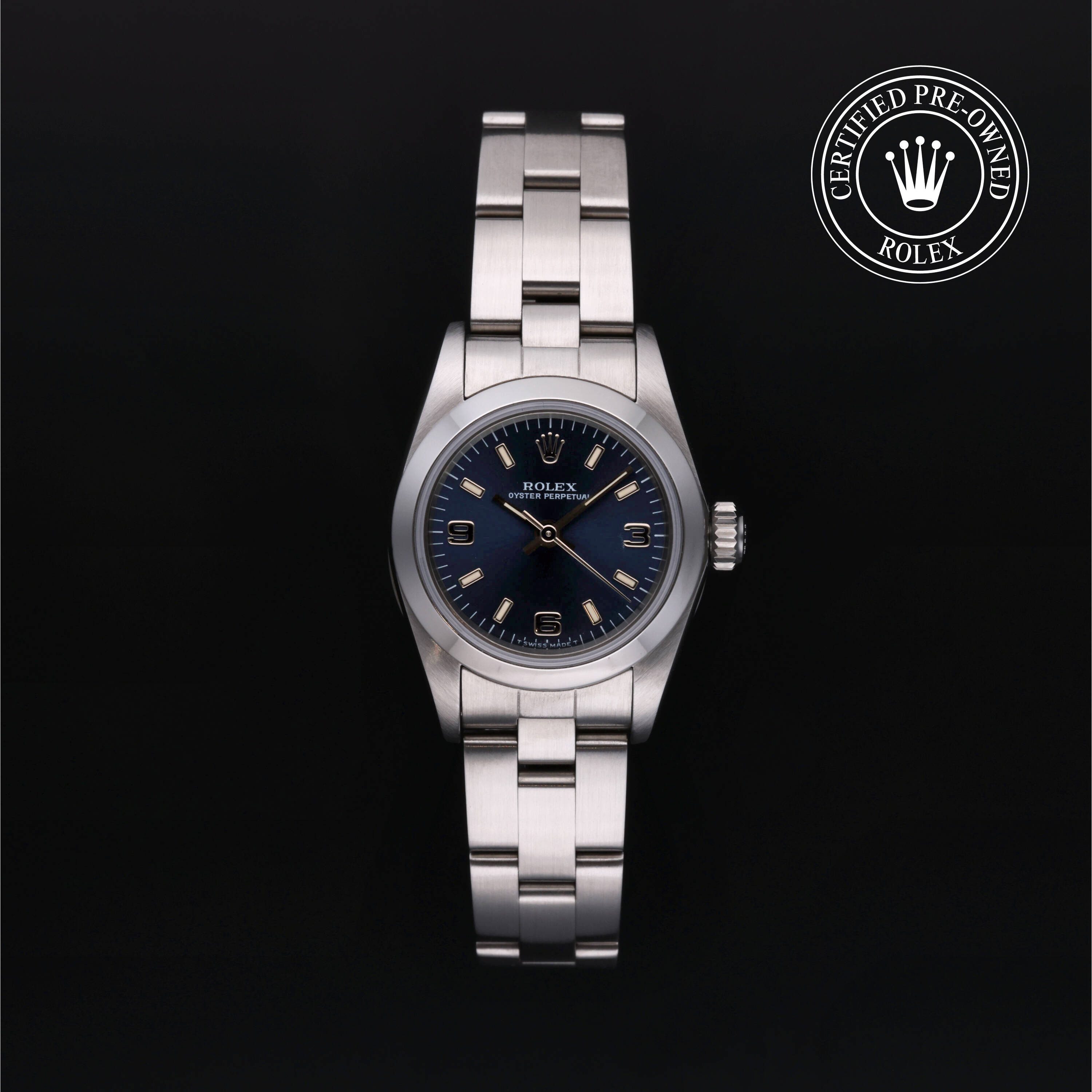 Rolex Certified Pre Owned Oyster Perpetual 24 1996, 24 mm, Steel