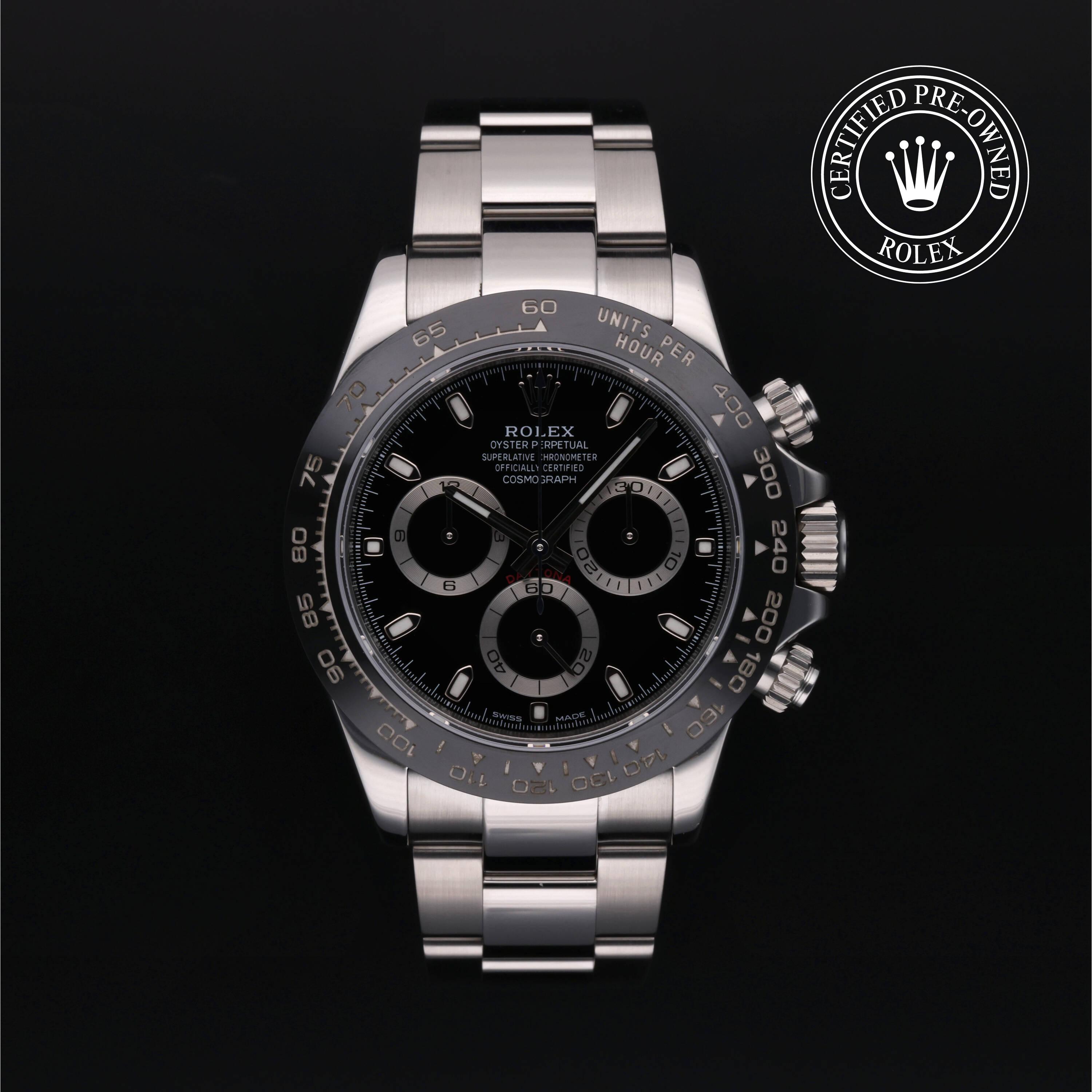 Rolex Certified Pre Owned Cosmograph Daytona 2018, 40 mm, Steel