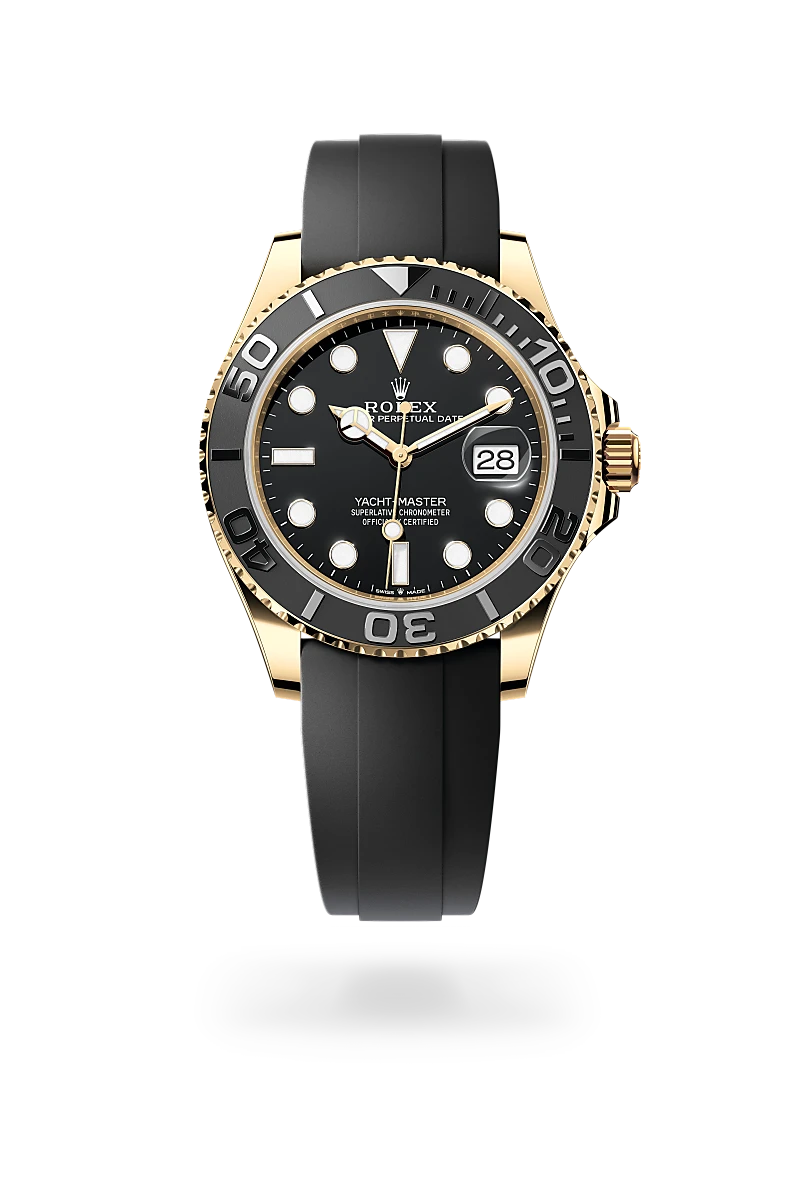 Rolex Yacht-Master 42 Oyster, 42 mm, or jaune