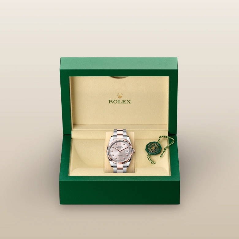 Rolex Datejust 41 en Rolesor Everose – combinaison d'acier