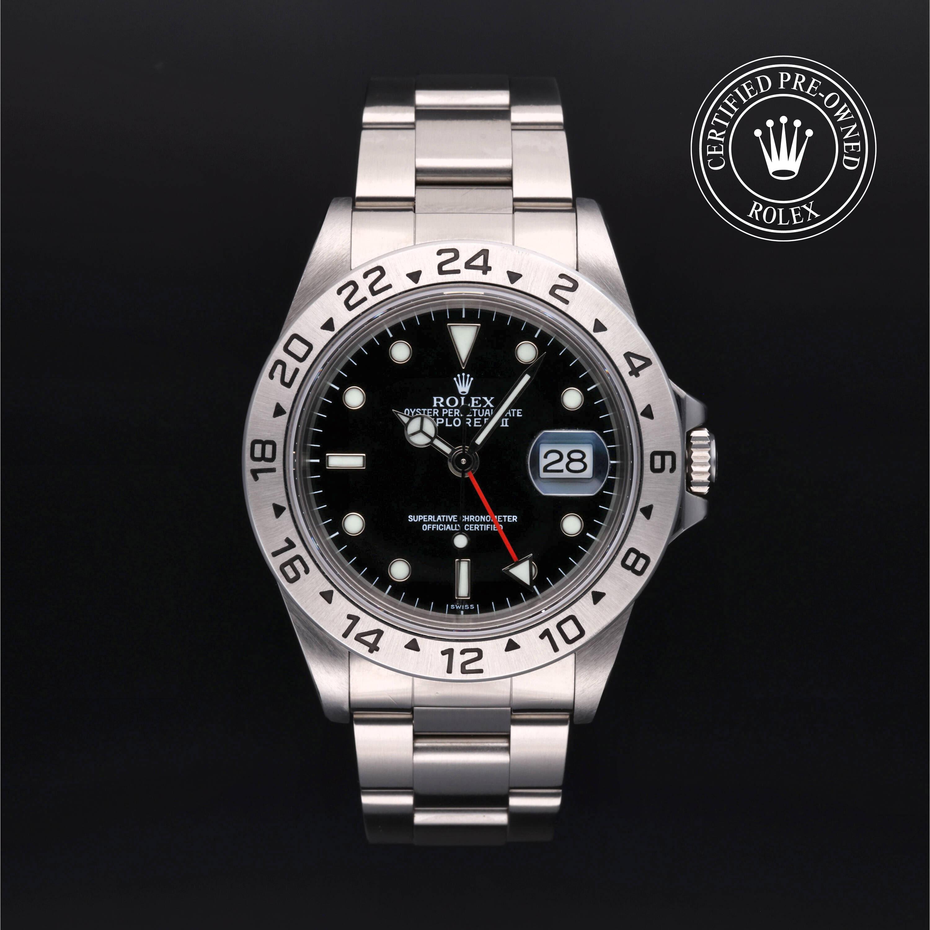 Rolex Certified Pre Owned Explorer II 1999, 40 mm, Steel