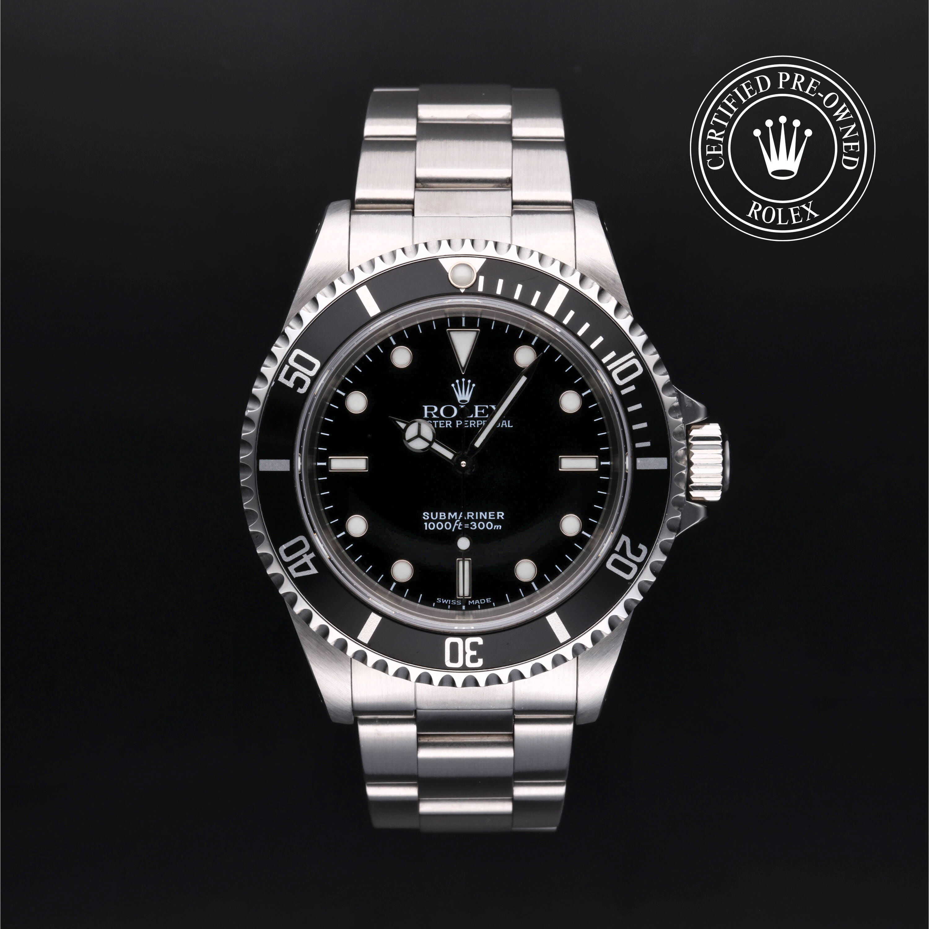 Rolex Certified Pre Owned Submariner 2001, 40 mm, Steel