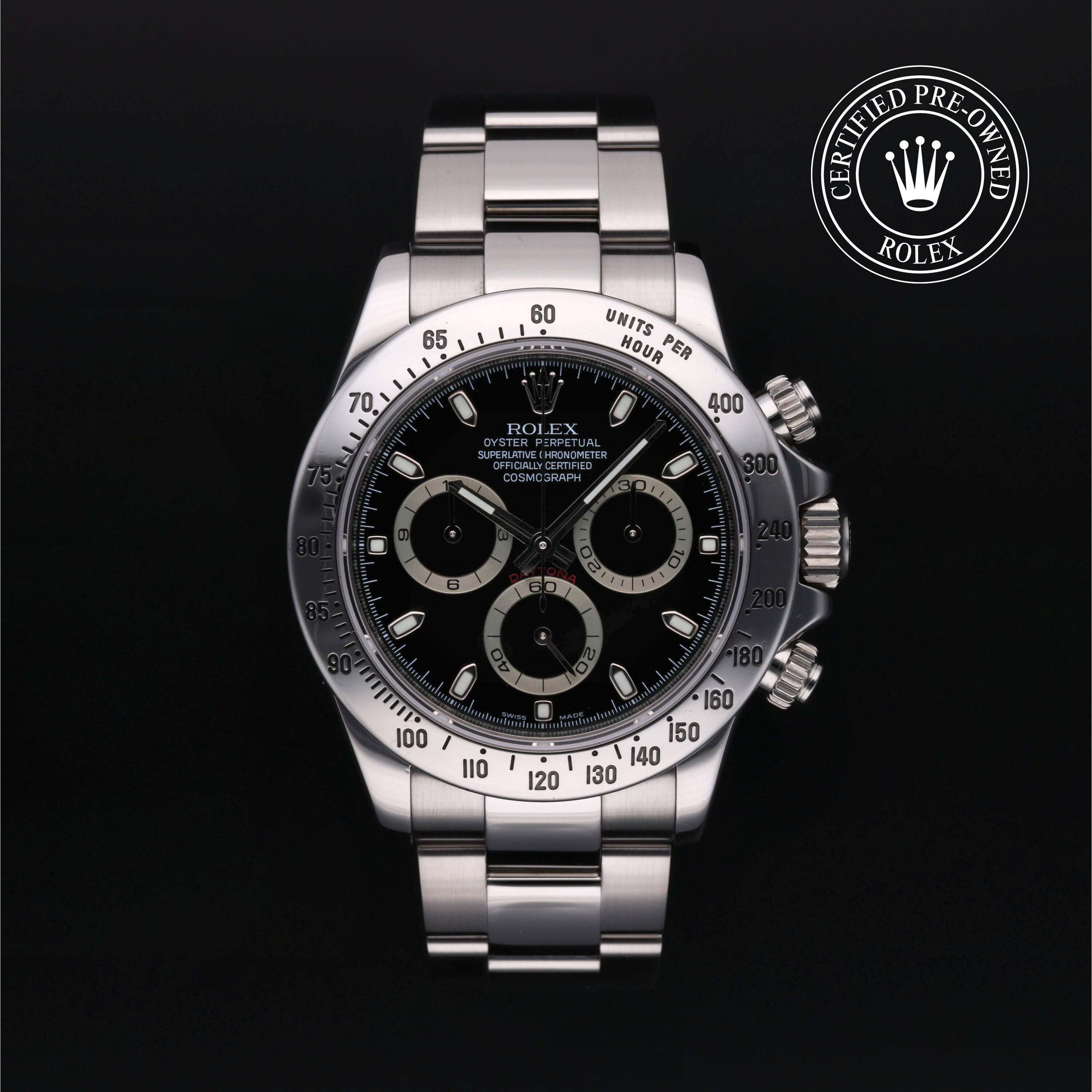 Rolex Certified Pre Owned Cosmograph Daytona 2010, 40 mm, Steel