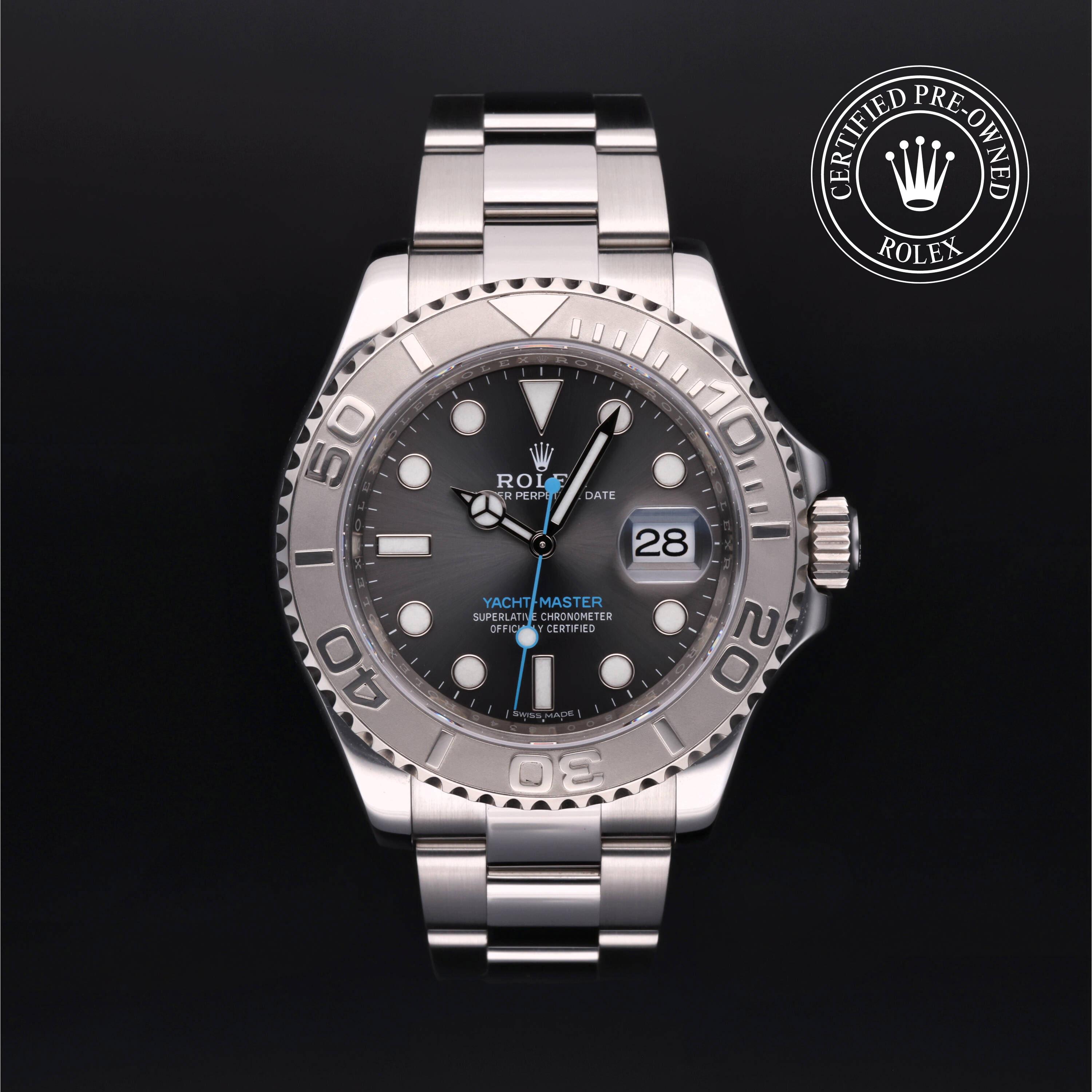Rolex Certified Pre Owned Yacht-Master 40 2017, 40 mm, Rolesium Platine