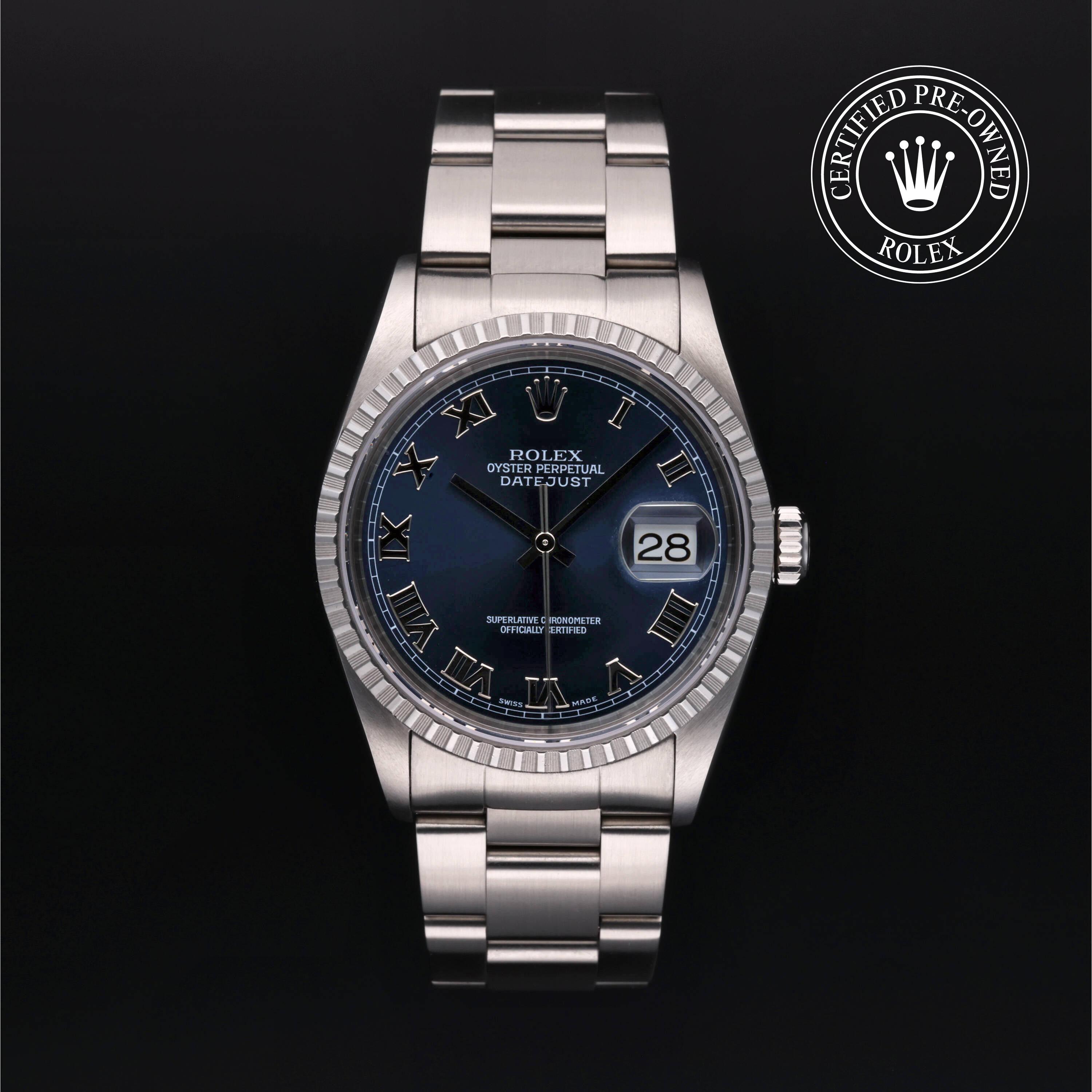 Rolex Certified Pre Owned Datejust 36 2004, 36 mm, Acier